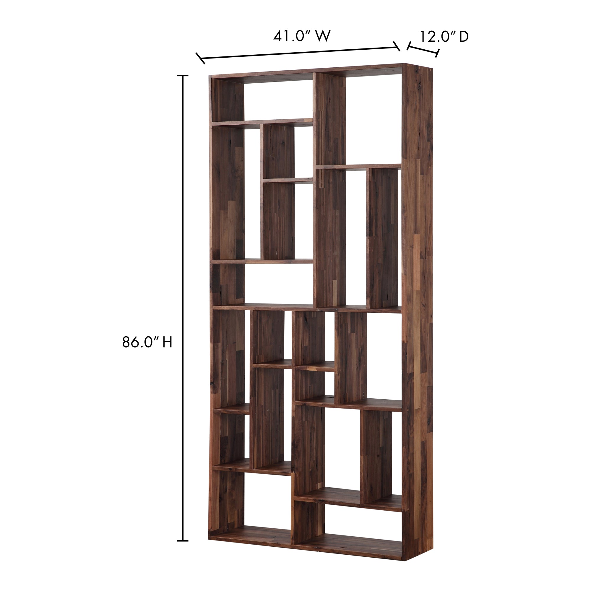 Moes Redemption Shelf Walnut Brown BC-1025-03