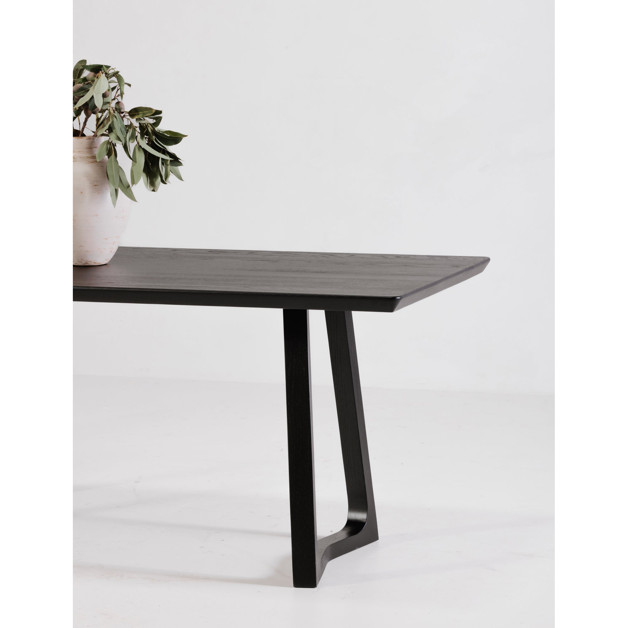 Moes Silas Dining Table Black Ash BC-1099-02-0