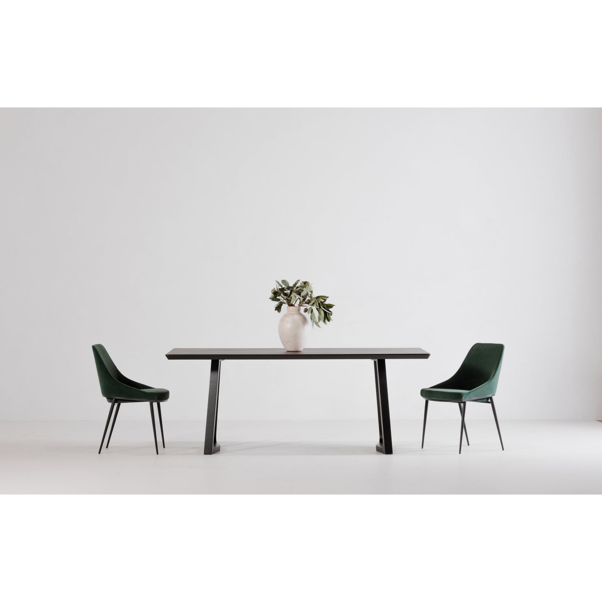 Moes Silas Dining Table Black Ash BC-1099-02-0
