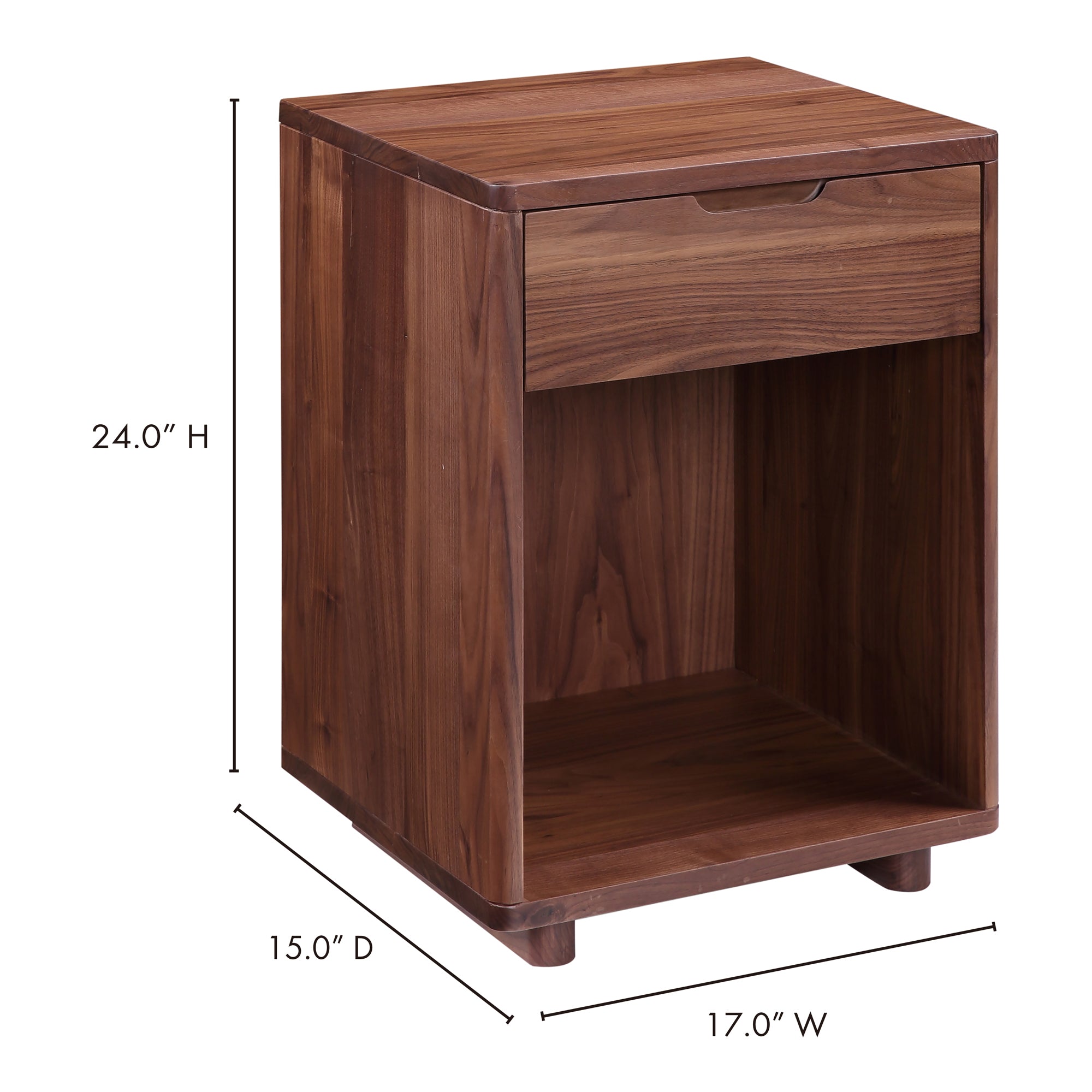 Moes Osamu Nightstand Brown BC-1103-24