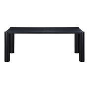 Moes Post Small Dining Table Black BC-1111-02-0