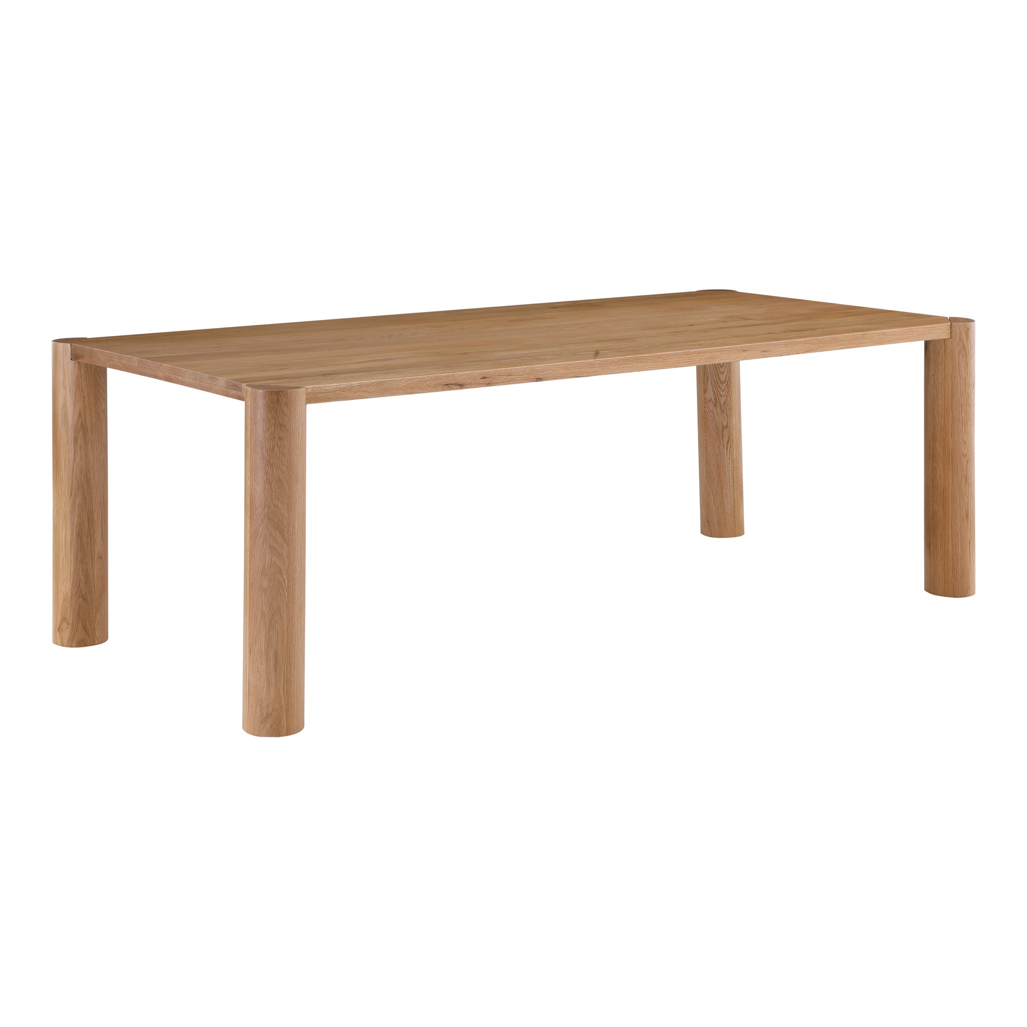 Moes Post Small Dining Table Natural Oak BC-1111-18-0