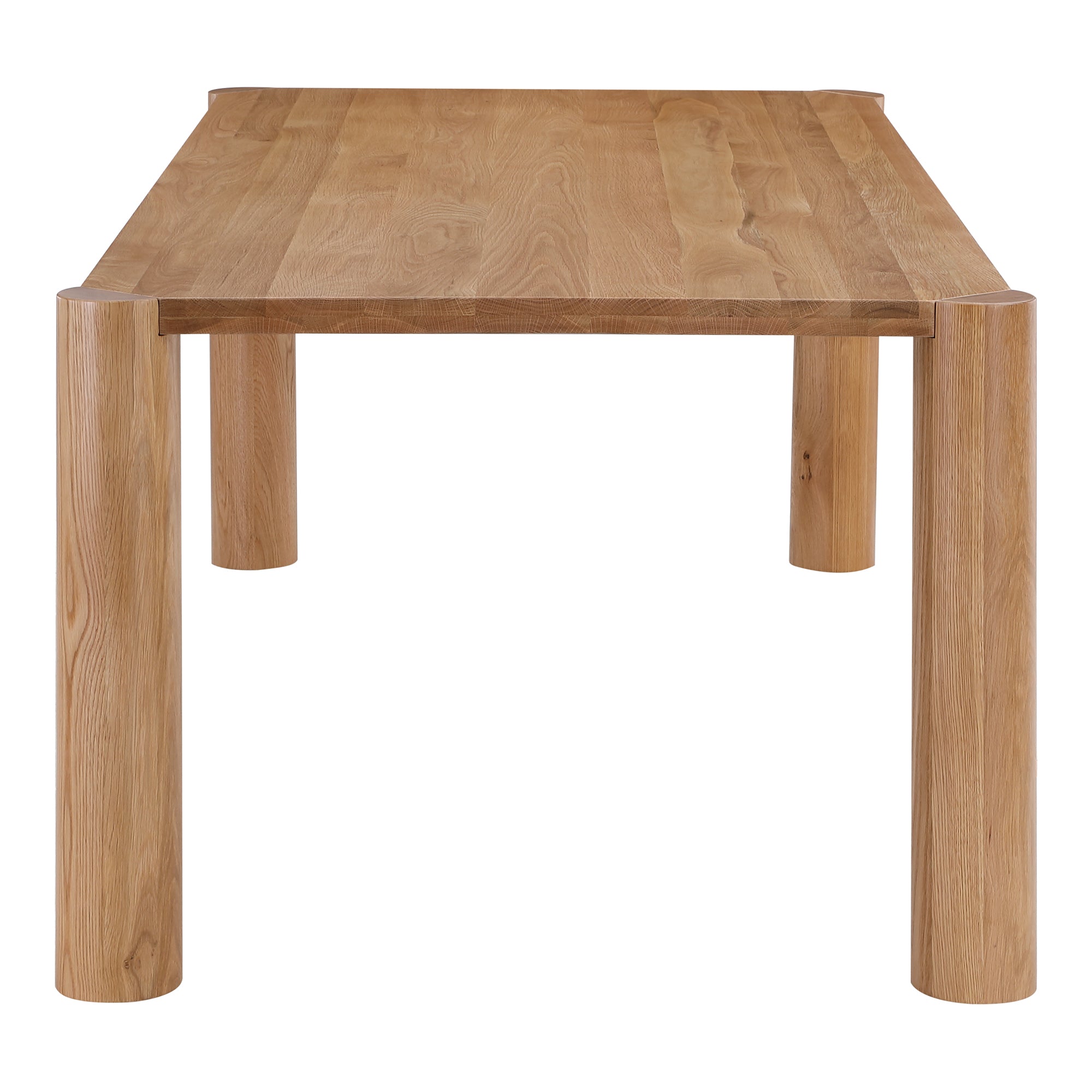 Moes Post Small Dining Table Natural Oak BC-1111-18-0