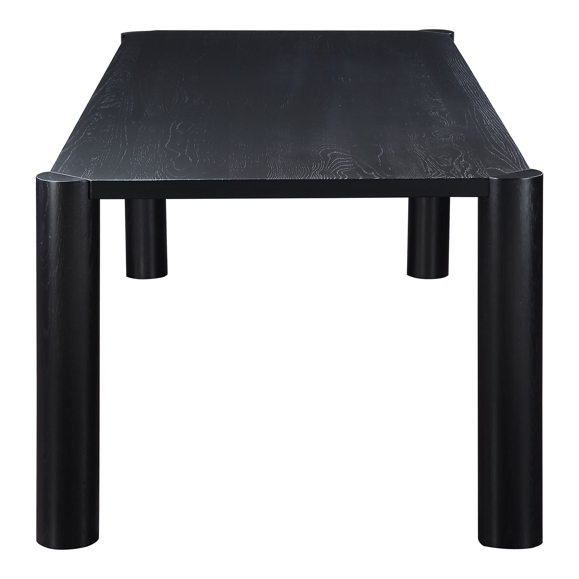 Moes Post Large Dining Table Black BC-1112-02-0