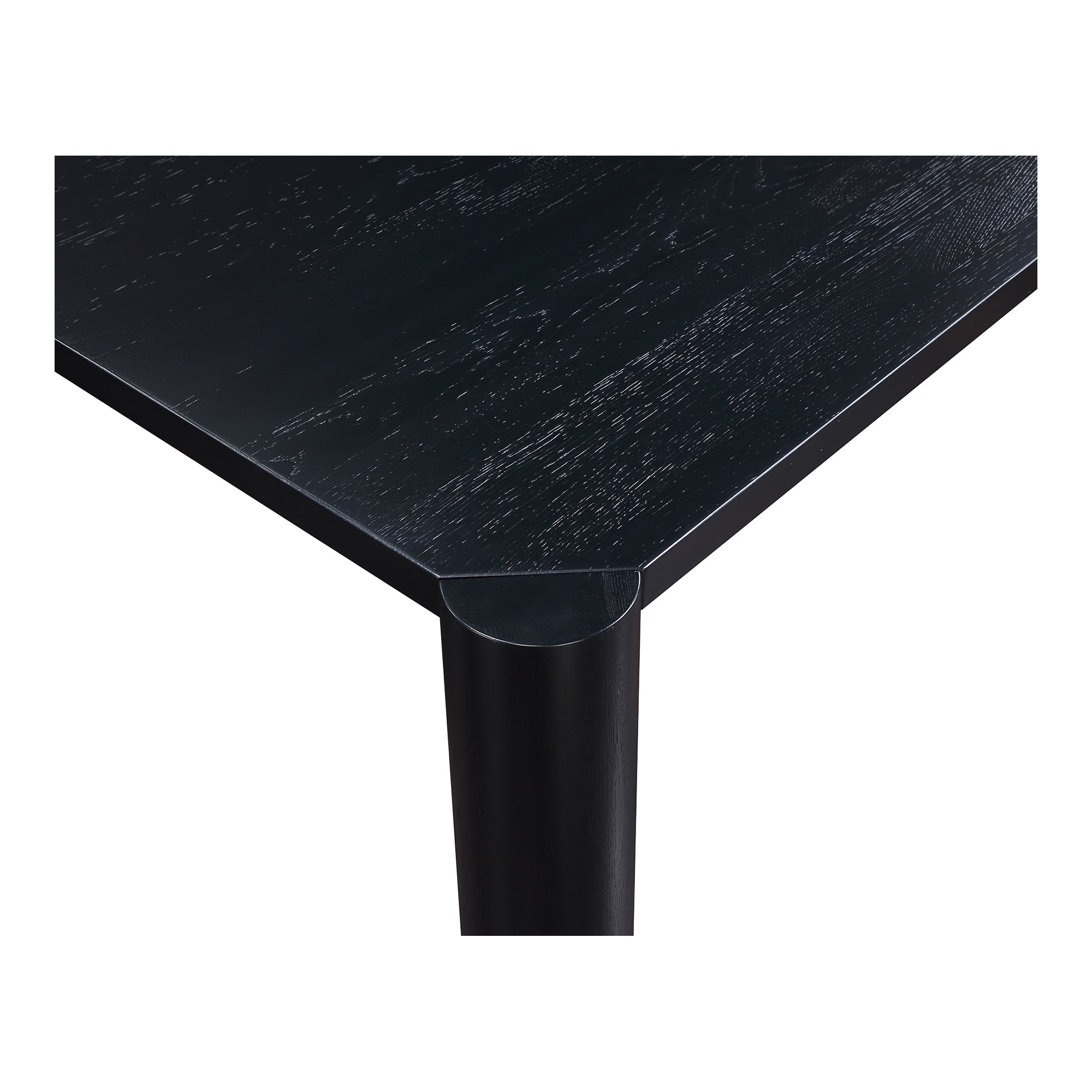 Moes Post Large Dining Table Black BC-1112-02-0