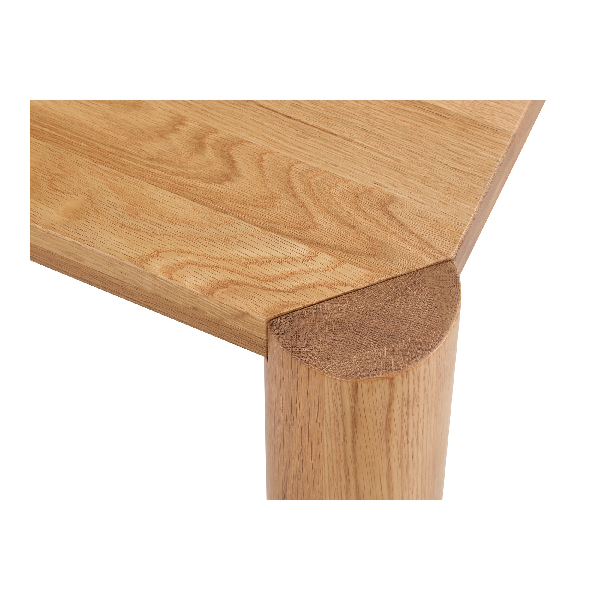 Moes Post Large Table Large Natural Oak BC-1112-18-0