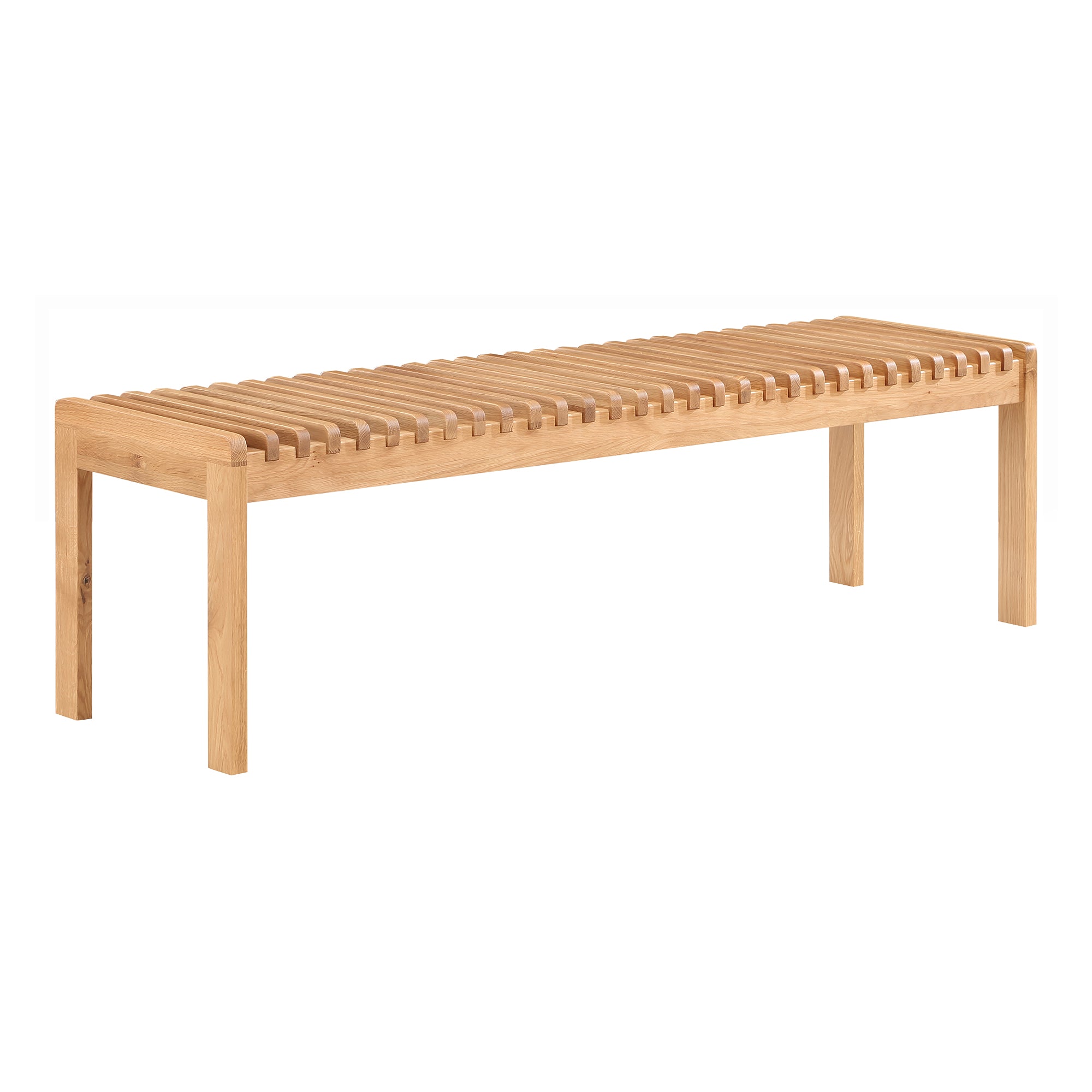 Moes Rohe Bench Natural Oak BC-1113-24