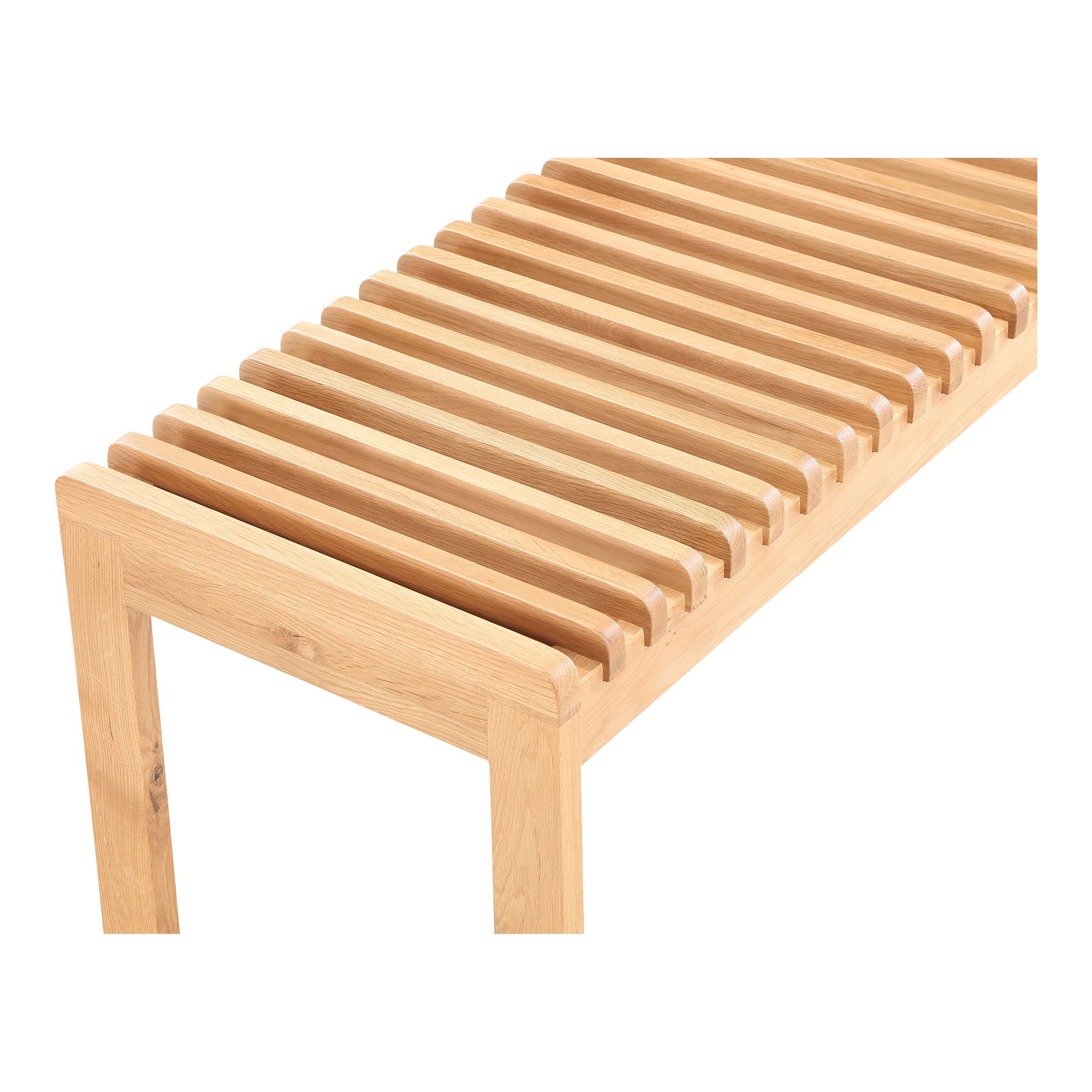 Moes Rohe Bench Natural Oak BC-1113-24
