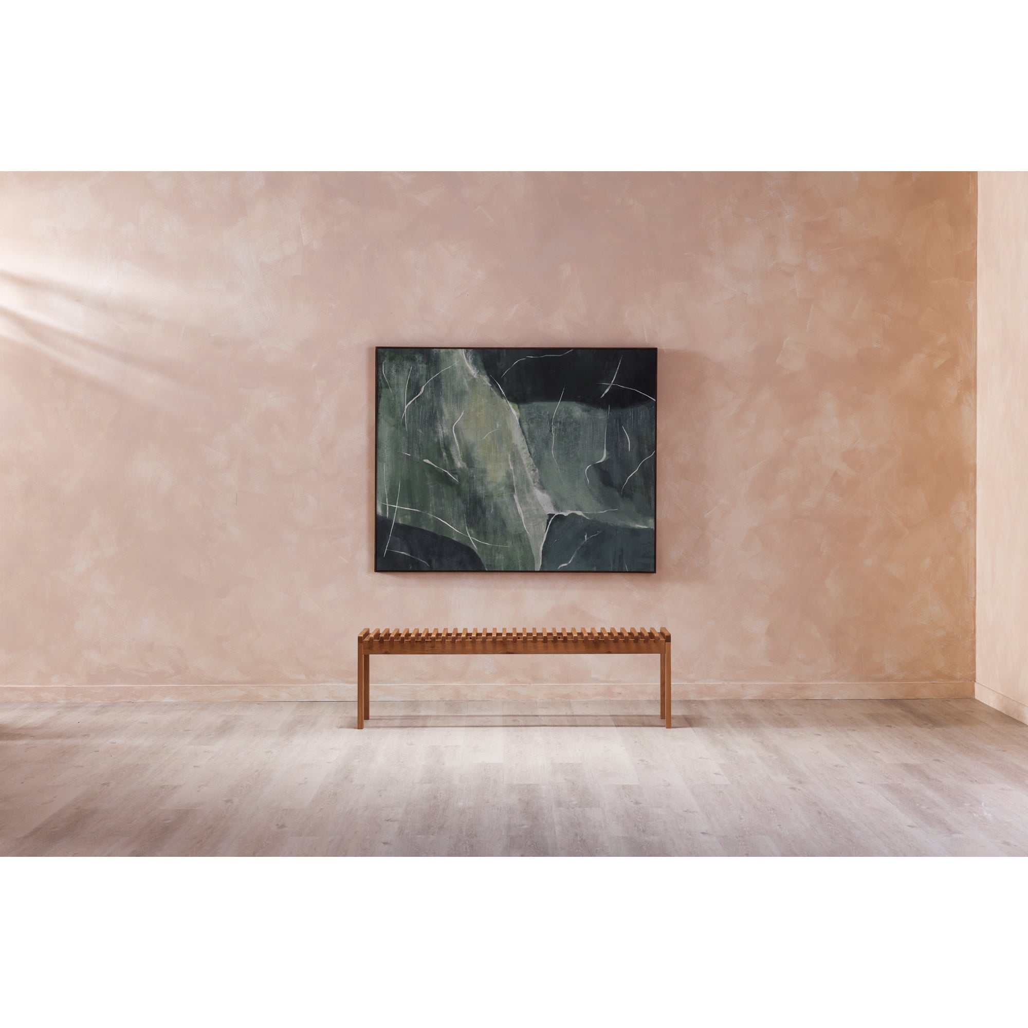 Moes Rohe Bench Natural Oak BC-1113-24
