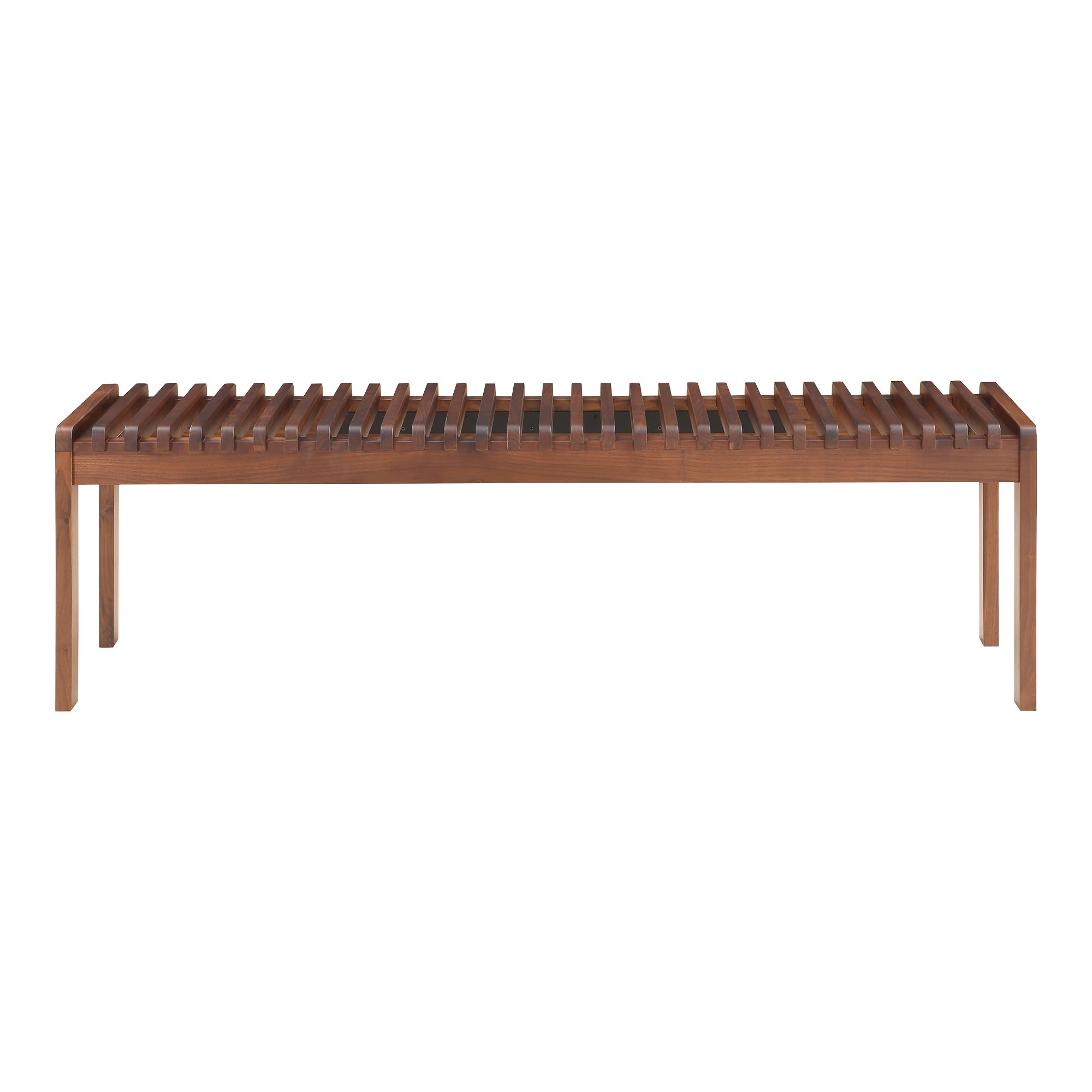 Moes Rohe Bench Walnut Brown BC-1114-03