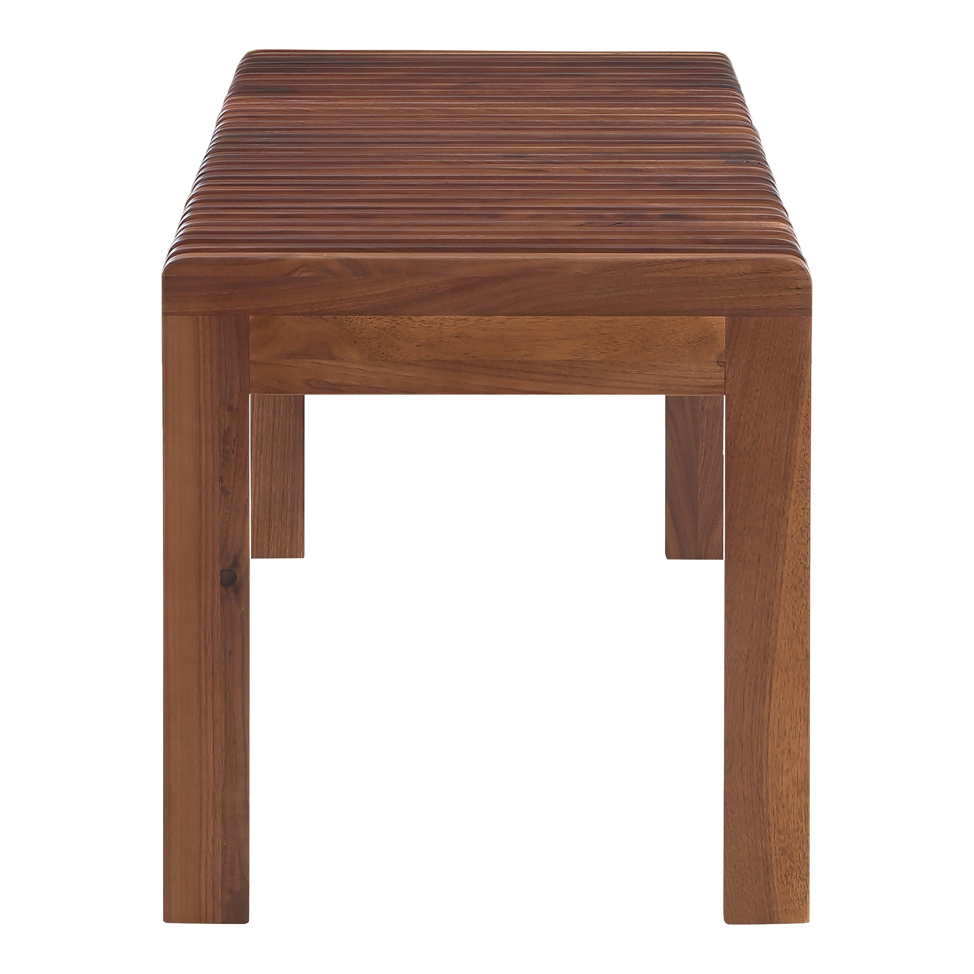Moes Rohe Bench Walnut Brown BC-1114-03