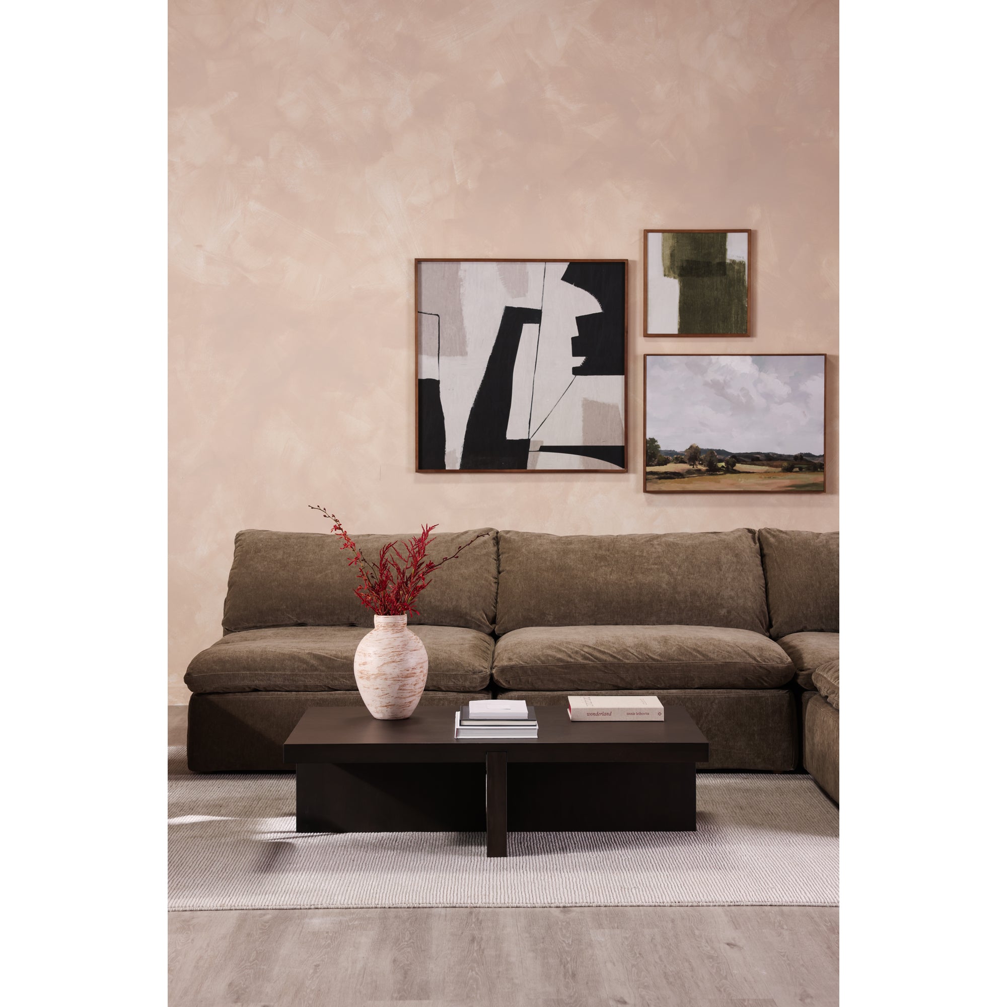 Moes Folke Rectangular Coffee Table Dark Brown BC-1116-21