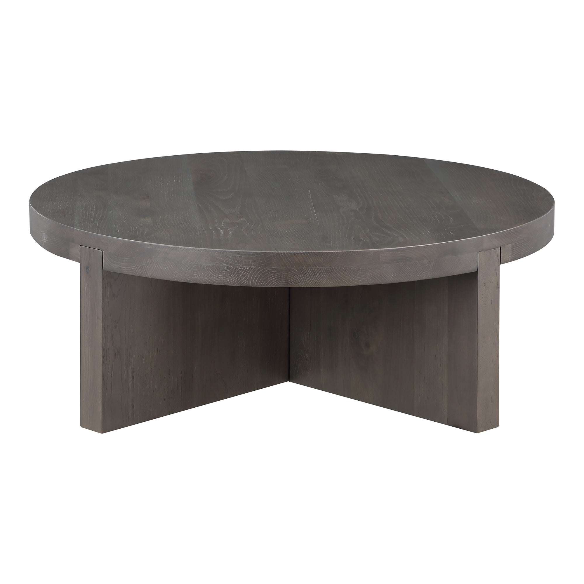 Moes Folke Round Coffee Table Dark Brown BC-1117-21