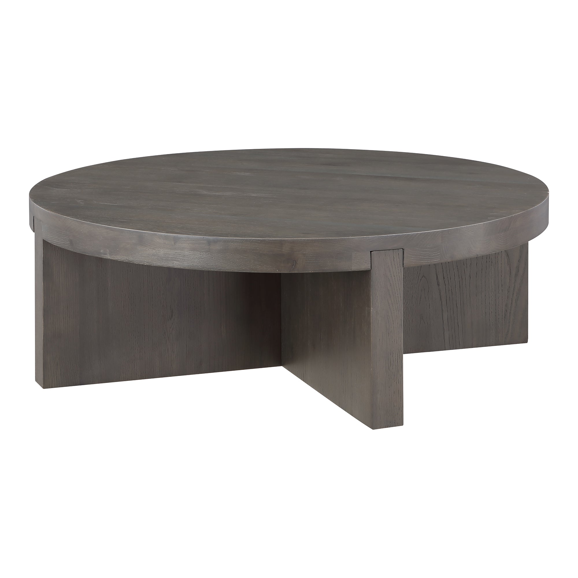 Moes Folke Round Coffee Table Dark Brown BC-1117-21