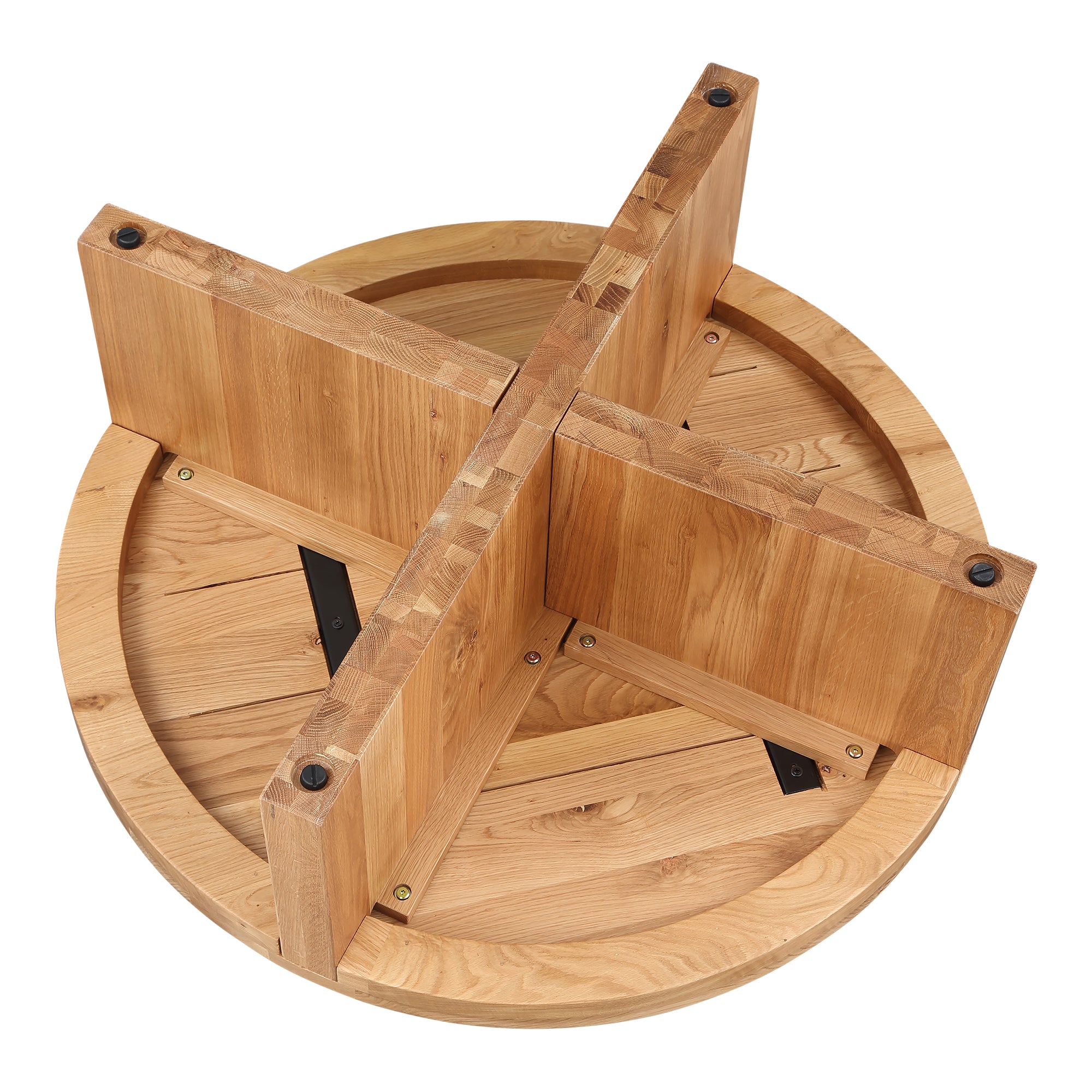 Moes Folke Round Coffee Table Natural Oak BC-1117-24