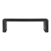 Moes Post Small Dining Bench Black BC-1120-02-0