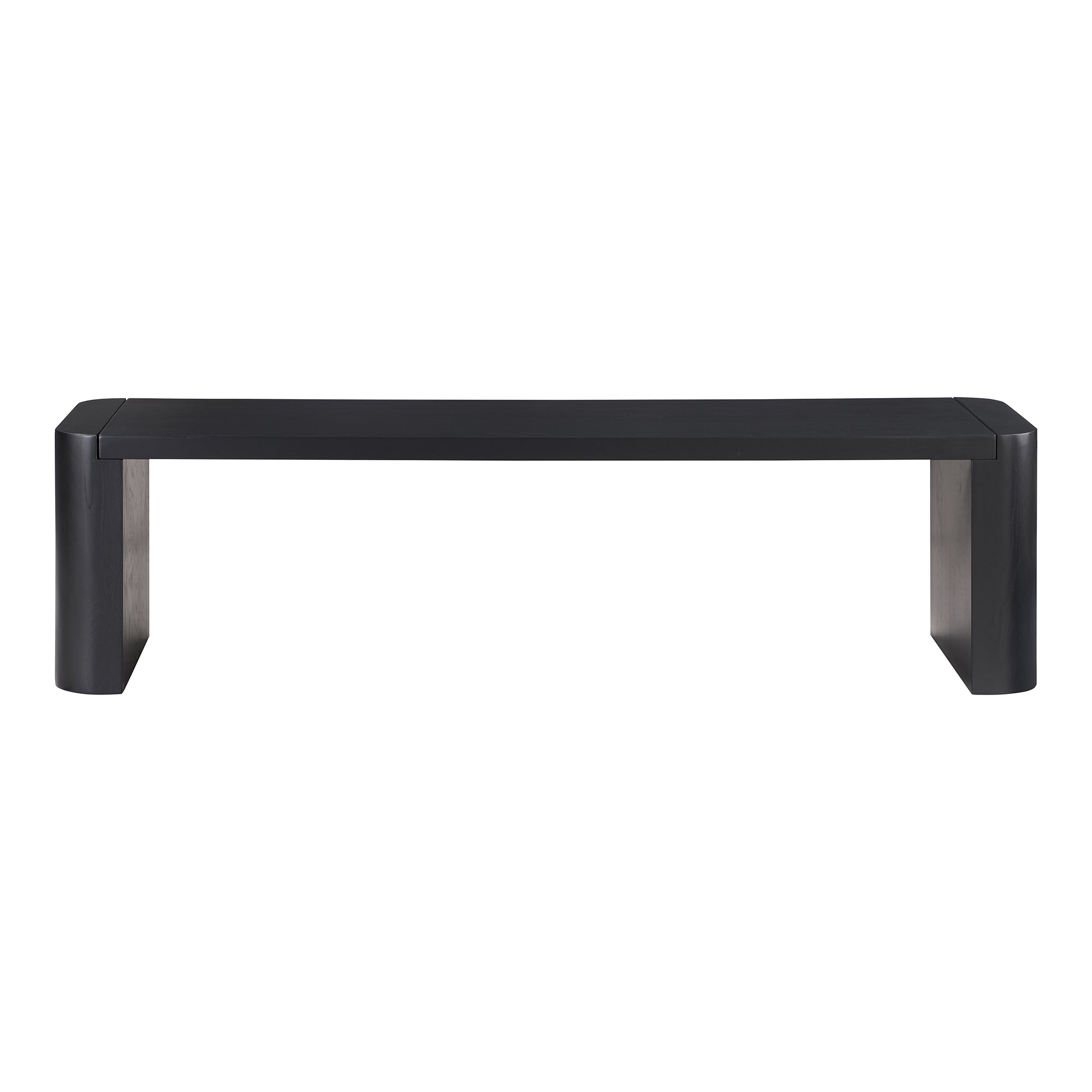 Moes Post Small Dining Bench Black BC-1120-02-0