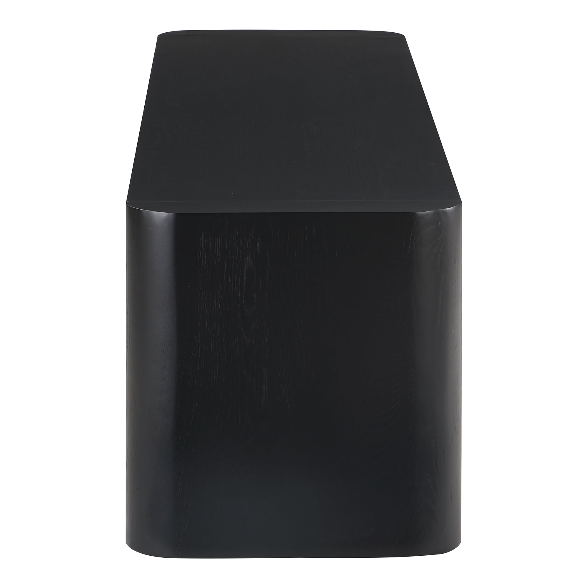 Moes Post Small Dining Bench Black BC-1120-02-0
