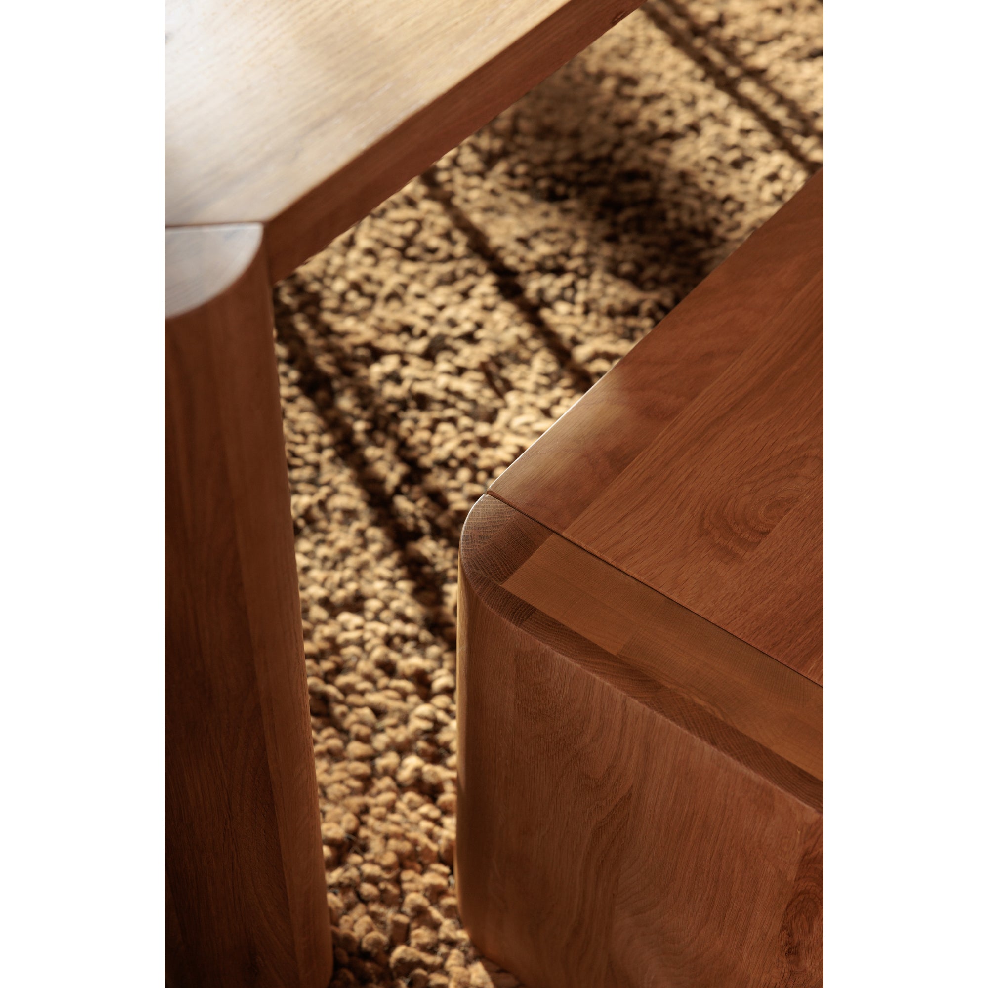 Moes Post Small Dining Bench Natural BC-1120-24-0