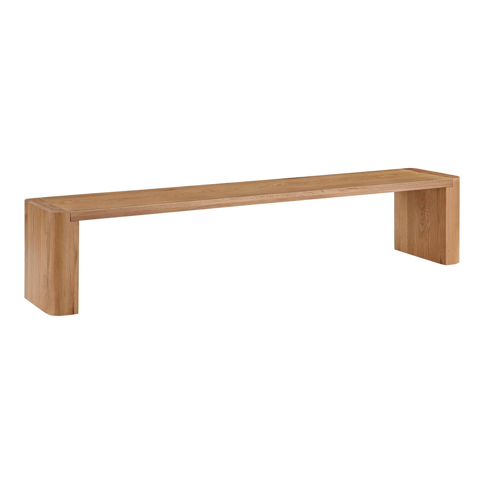 Moes Post Large Dining Bench Natural BC-1121-24-0
