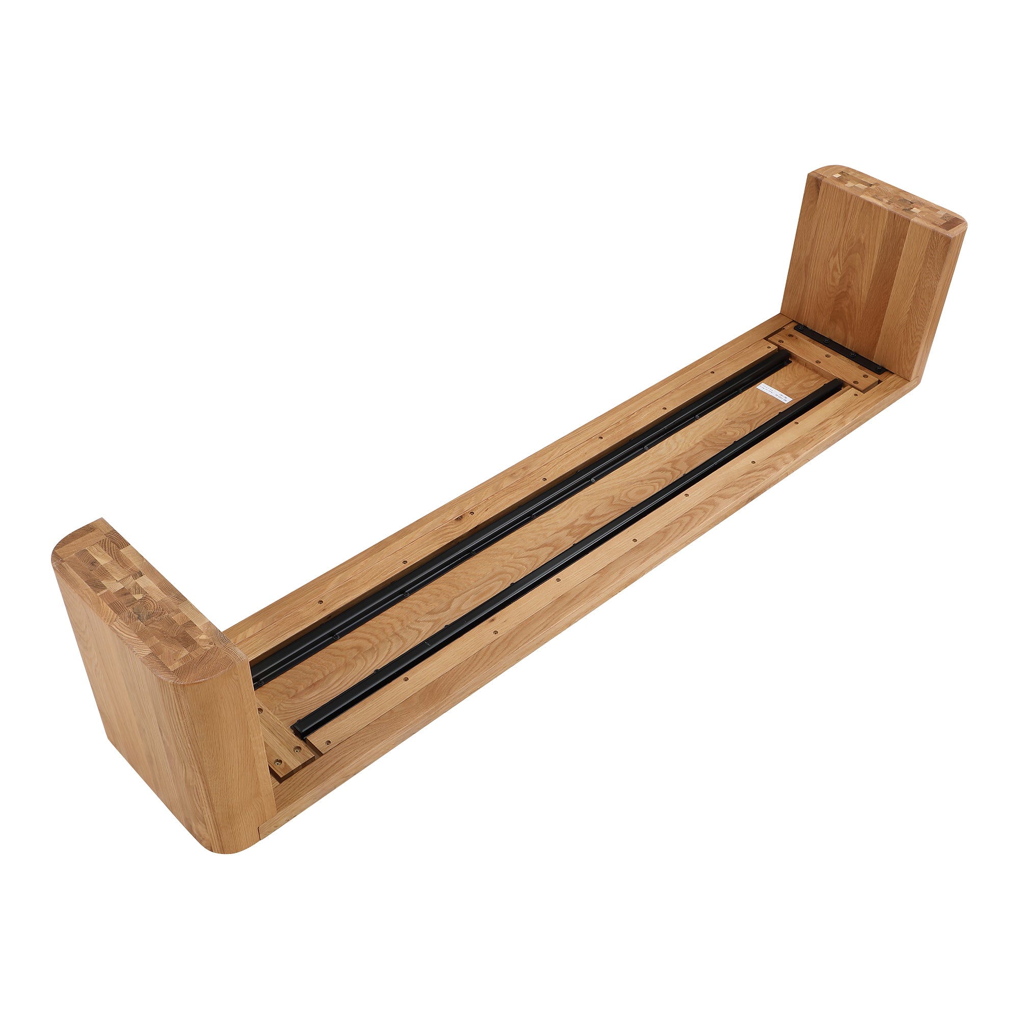 Moes Post Large Dining Bench Natural BC-1121-24-0