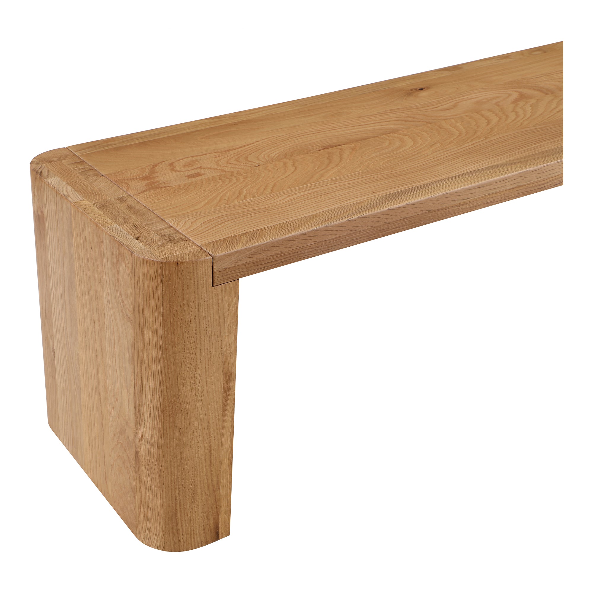 Moes Post Large Dining Bench Natural BC-1121-24-0