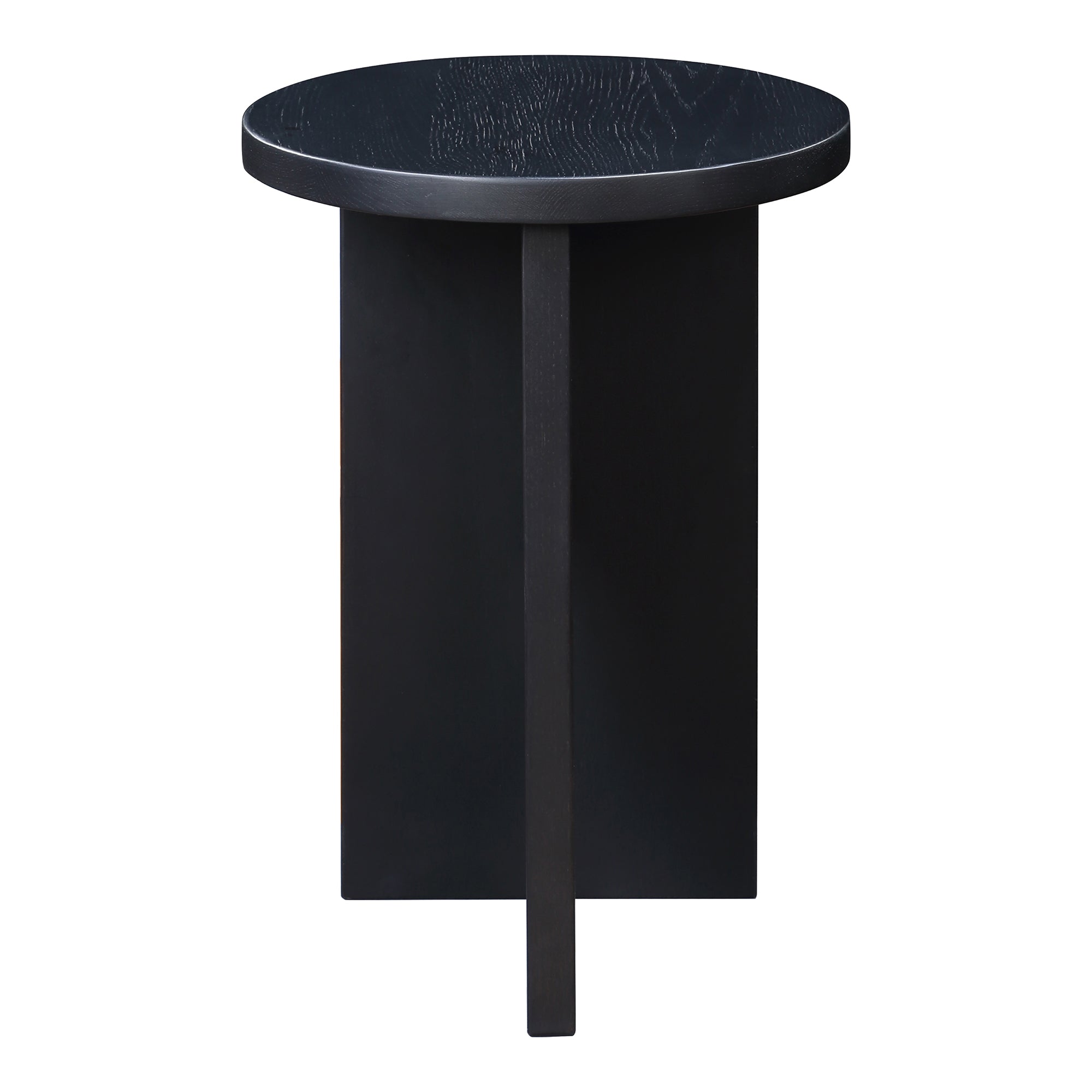 Moes Grace Accent Table Black Oak BC-1122-02