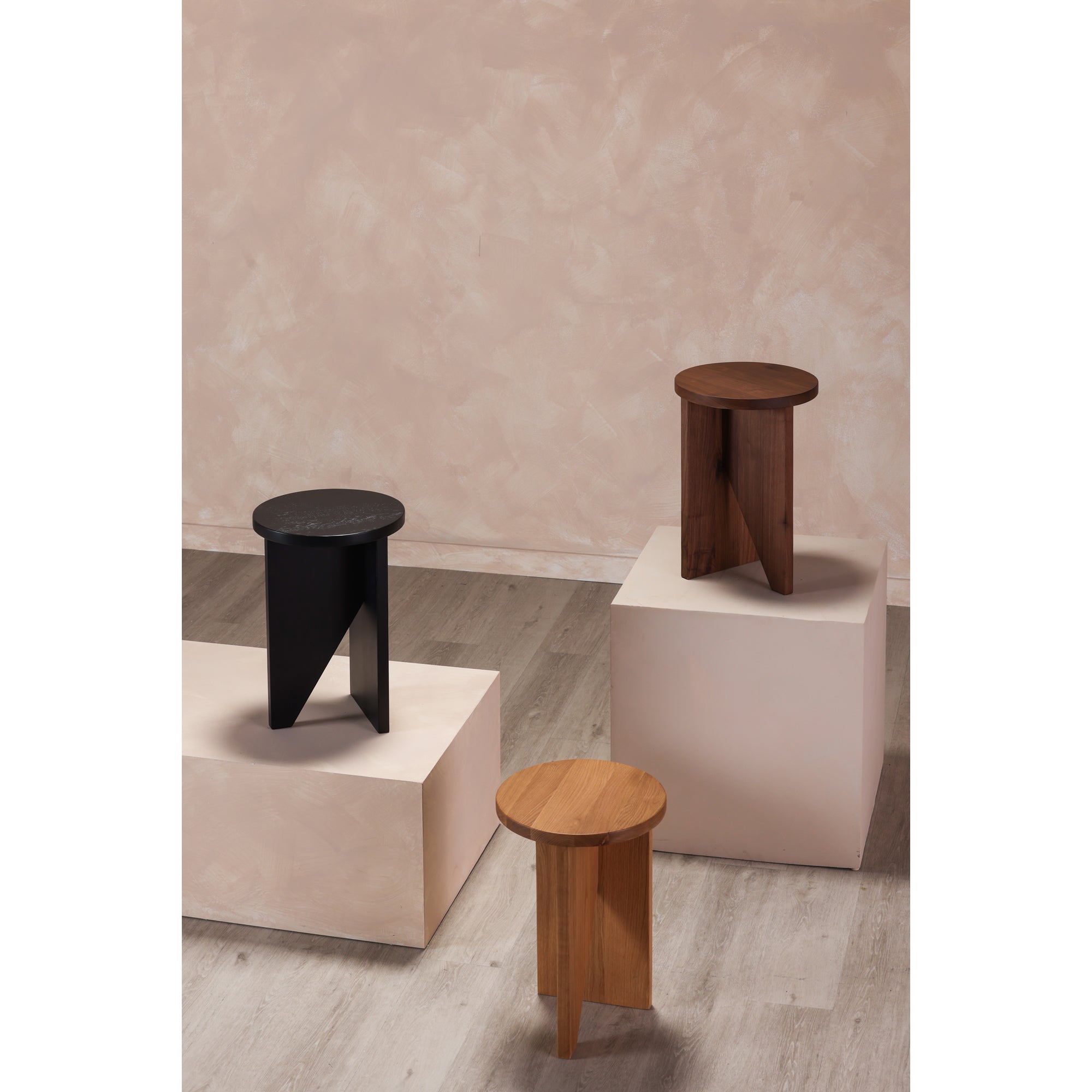 Moes Grace Accent Table Natural Oak BC-1122-24