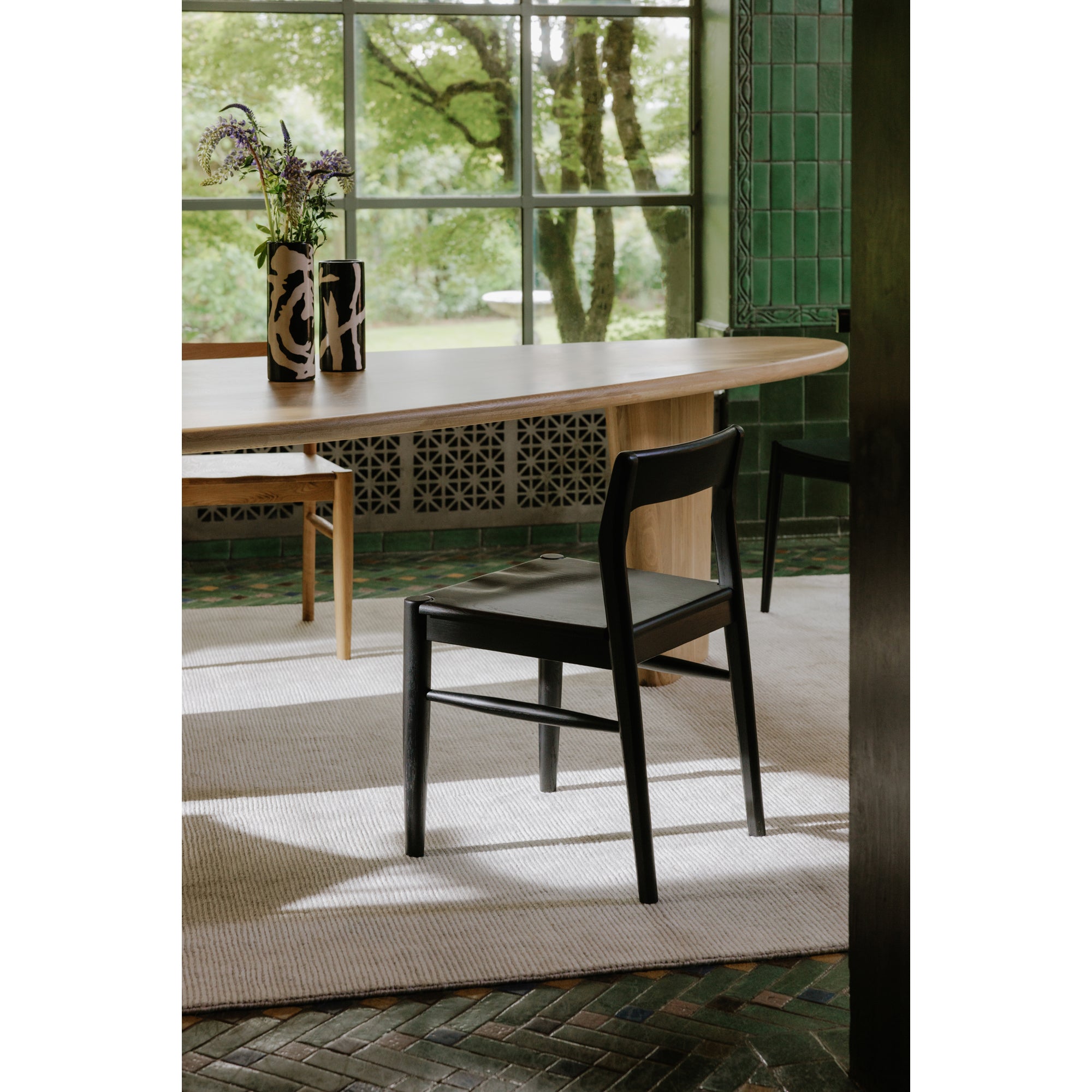 Moes Owing Dining Chair Black - Set Of Two BC-1123-02