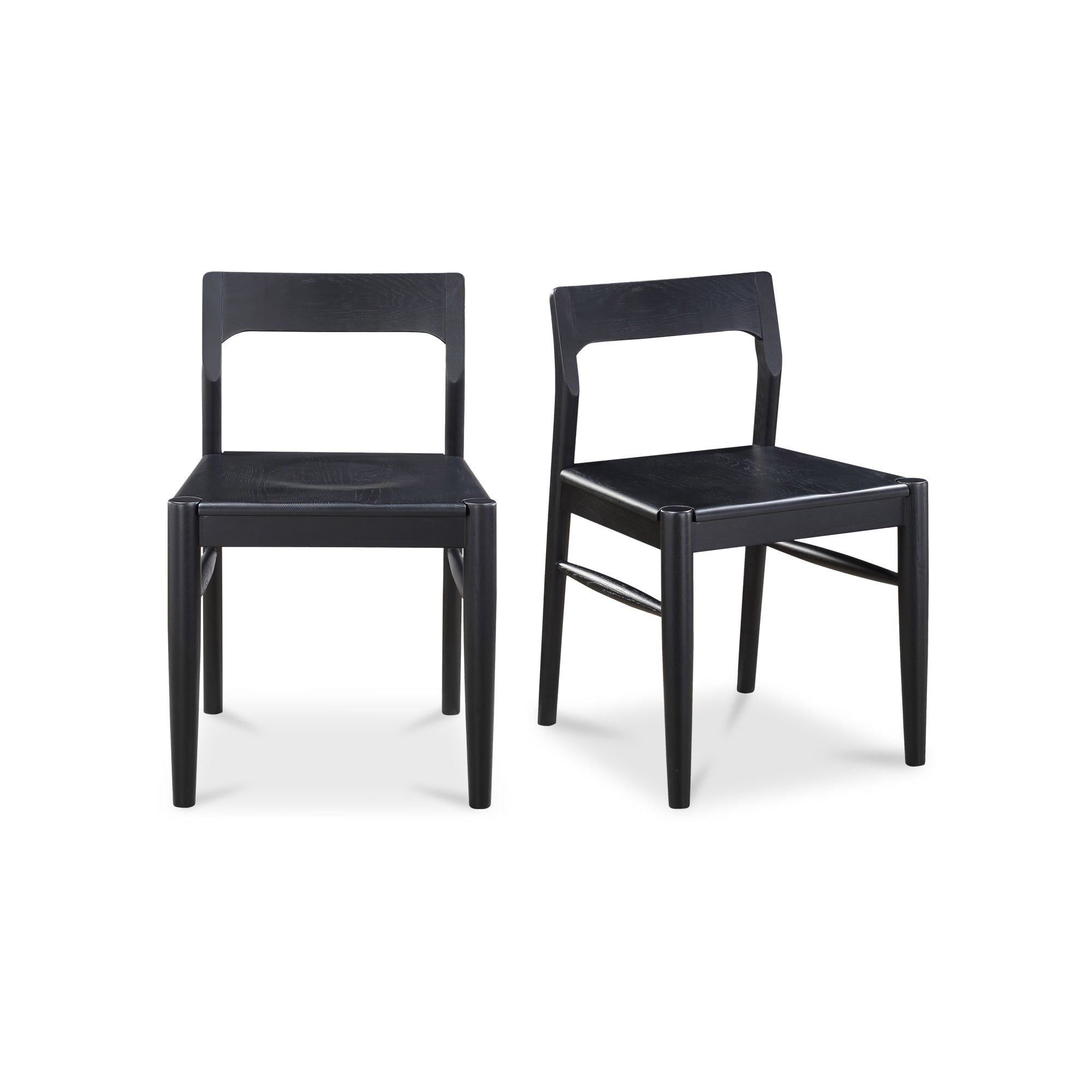 Moes Owing Dining Chair Black - Set Of Two BC-1123-02