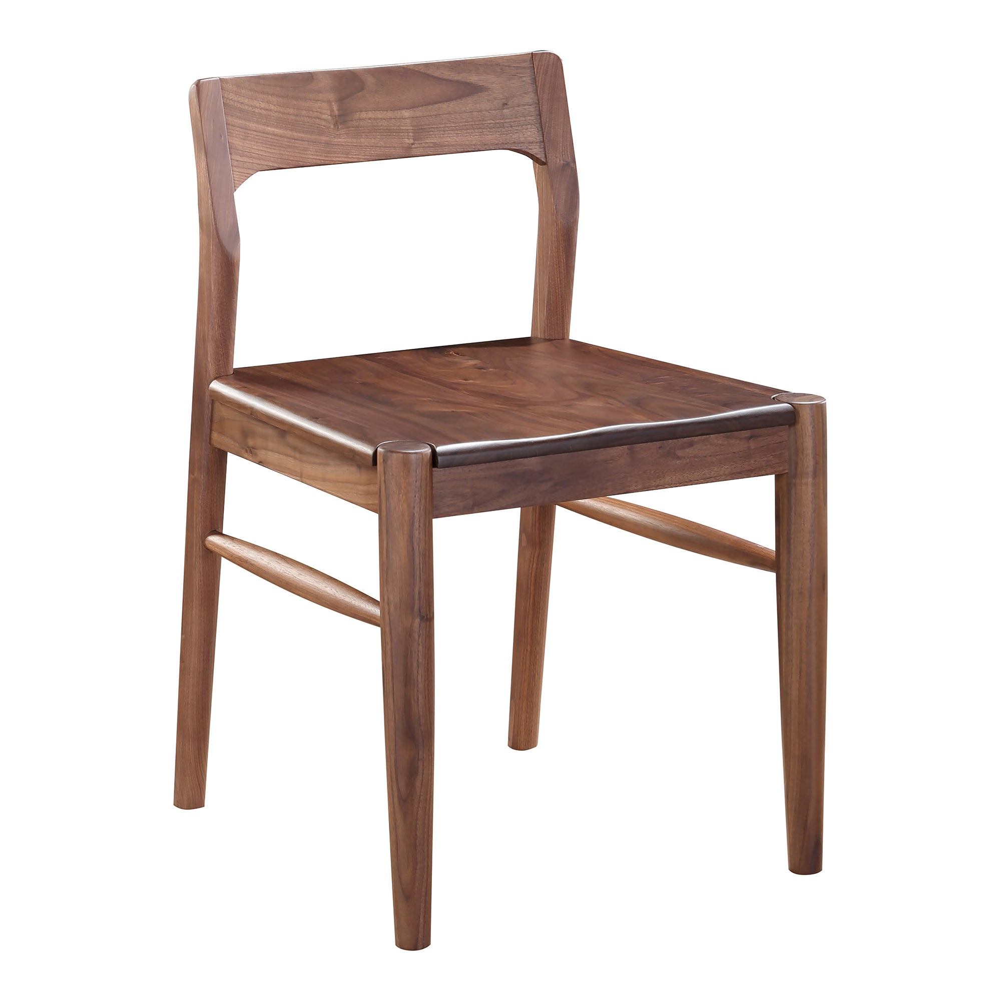 Moes Owing Dining Chair Walnut Brown - Set Of Two BC-1123-03