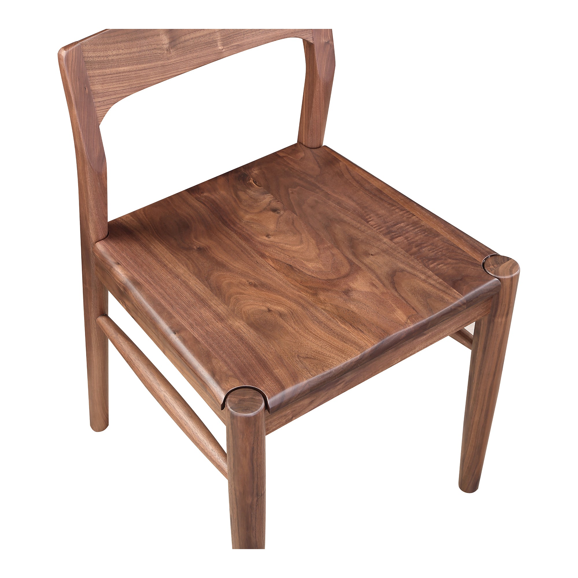 Moes Owing Dining Chair Walnut Brown - Set Of Two BC-1123-03