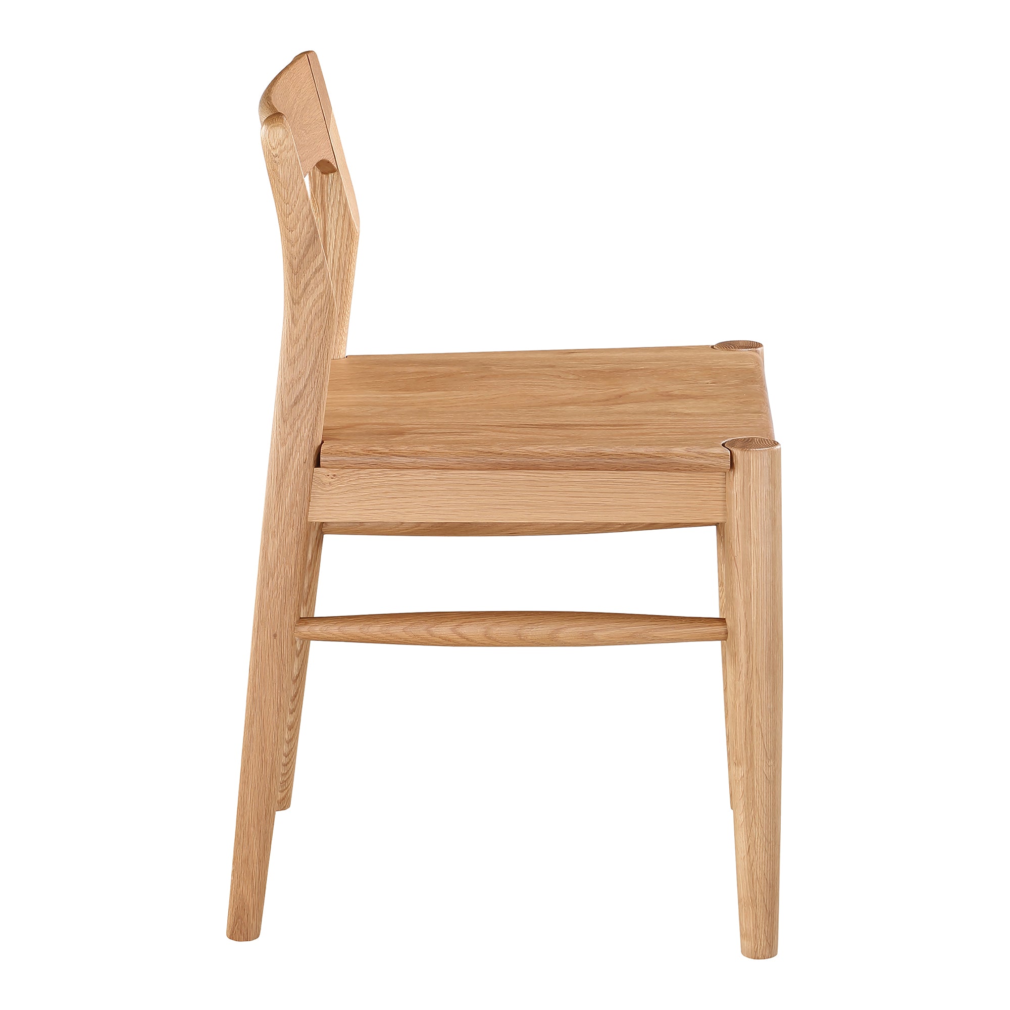 Moes Owing Dining Chair Natural Oak - Set Of Two BC-1123-24