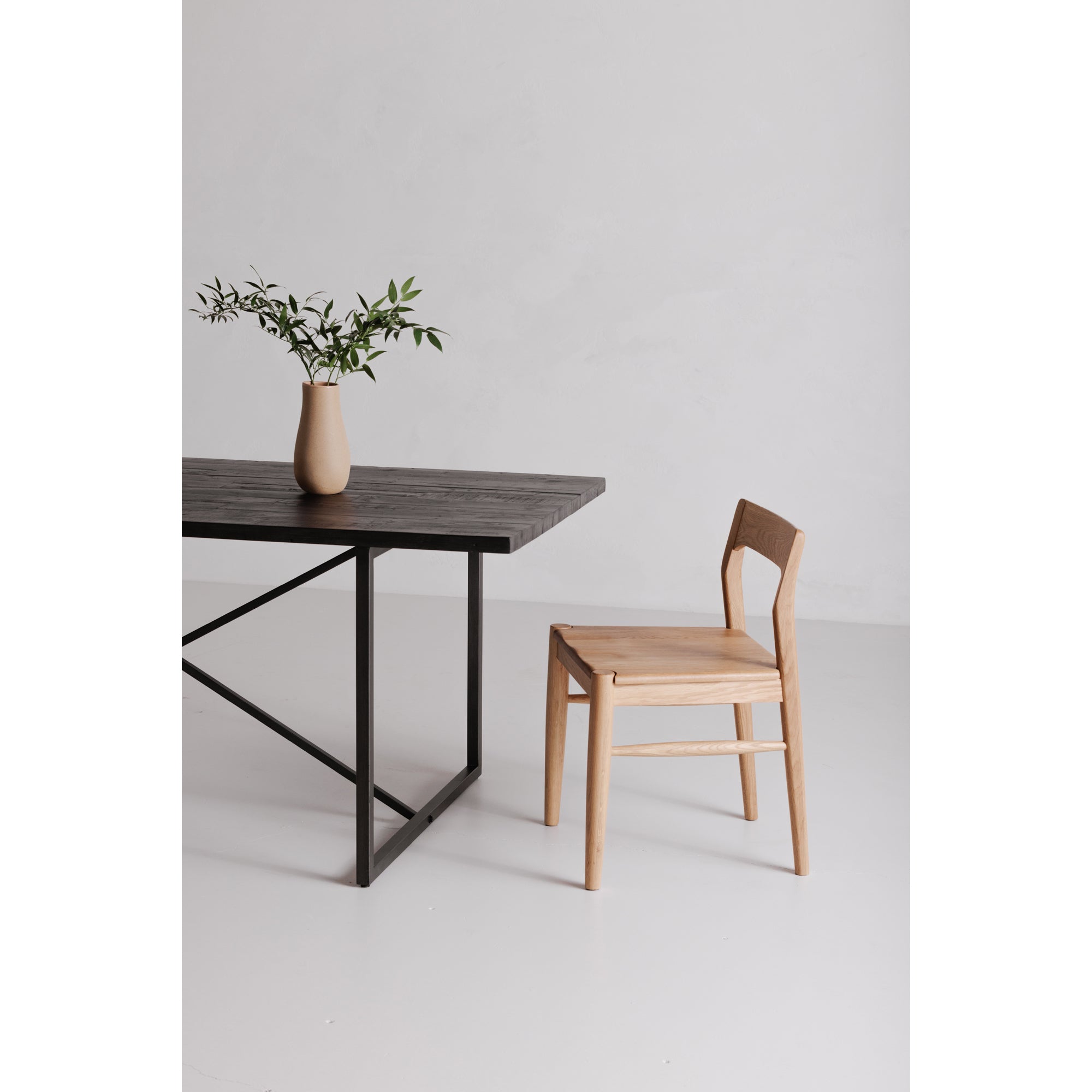Moes Owing Dining Chair Natural Oak - Set Of Two BC-1123-24