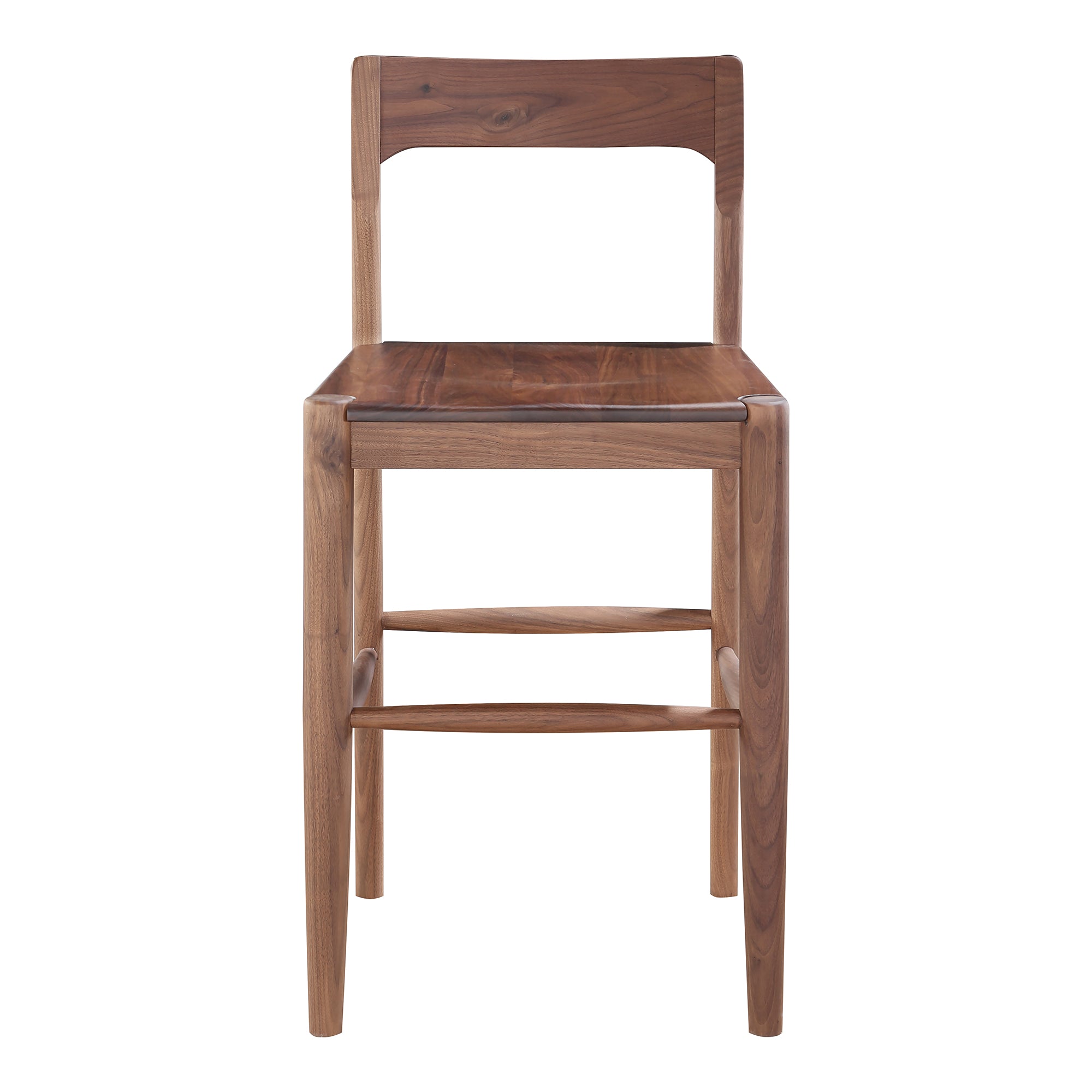 Moes Owing Counter Stool Walnut Brown BC-1124-03