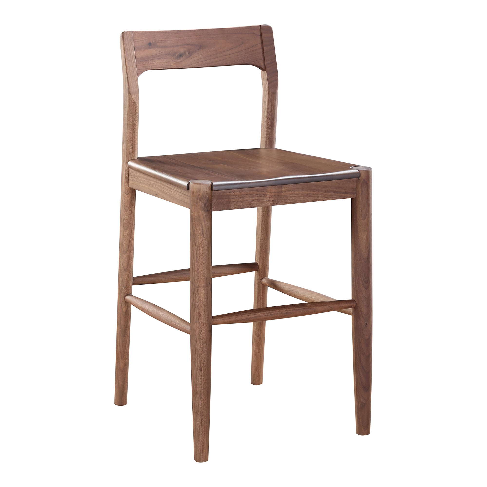 Moes Owing Counter Stool Walnut Brown BC-1124-03