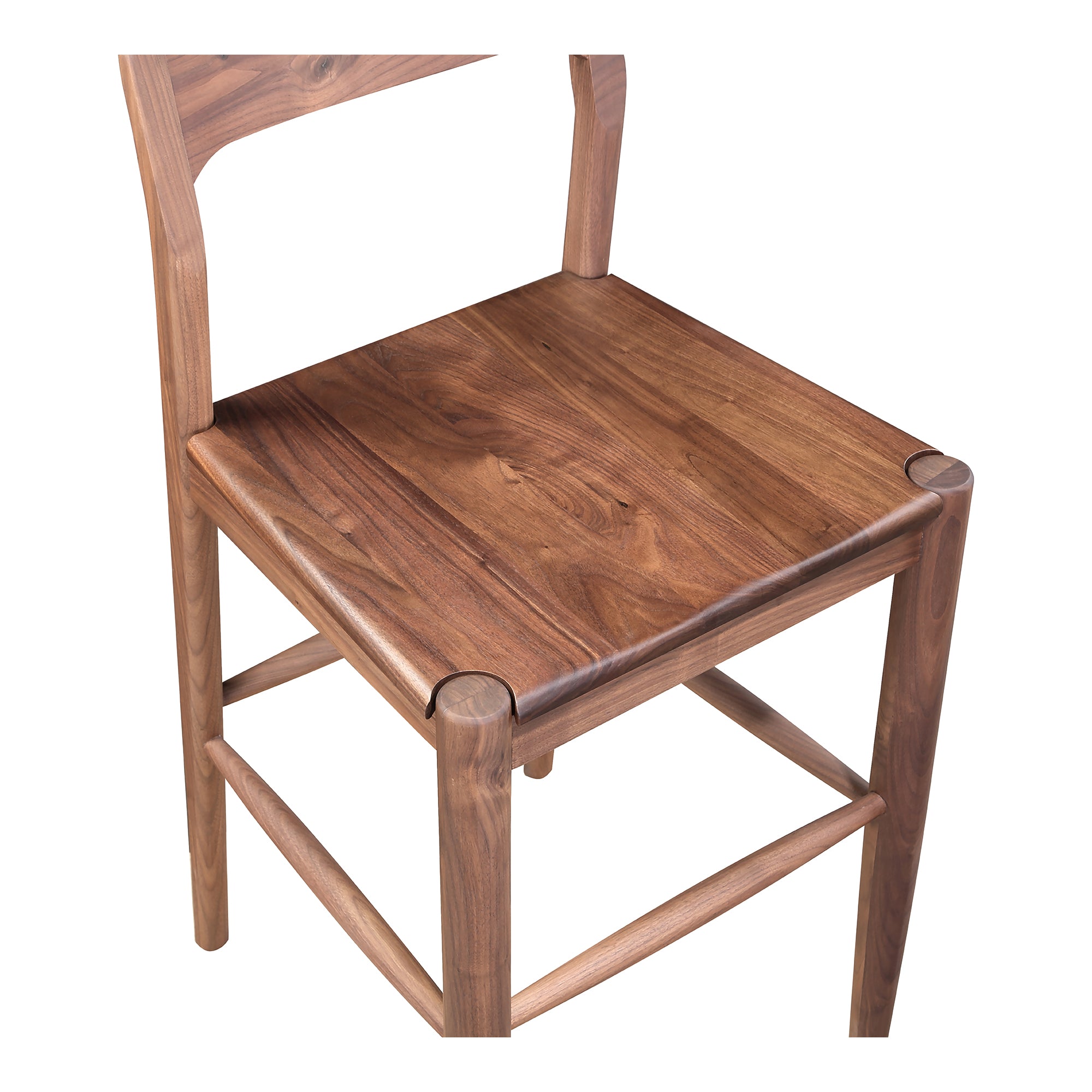 Moes Owing Counter Stool Walnut Brown BC-1124-03