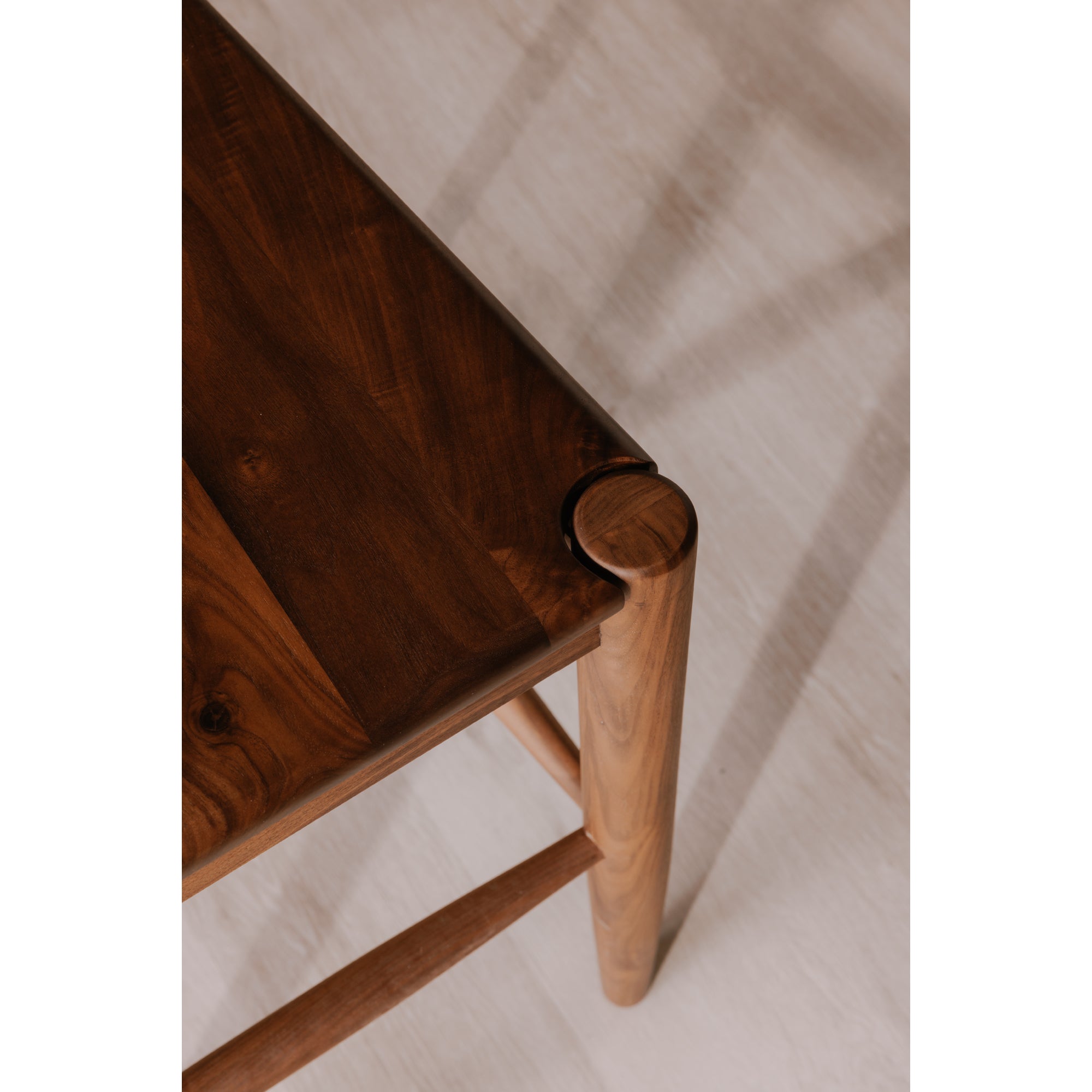 Moes Owing Counter Stool Walnut Brown BC-1124-03