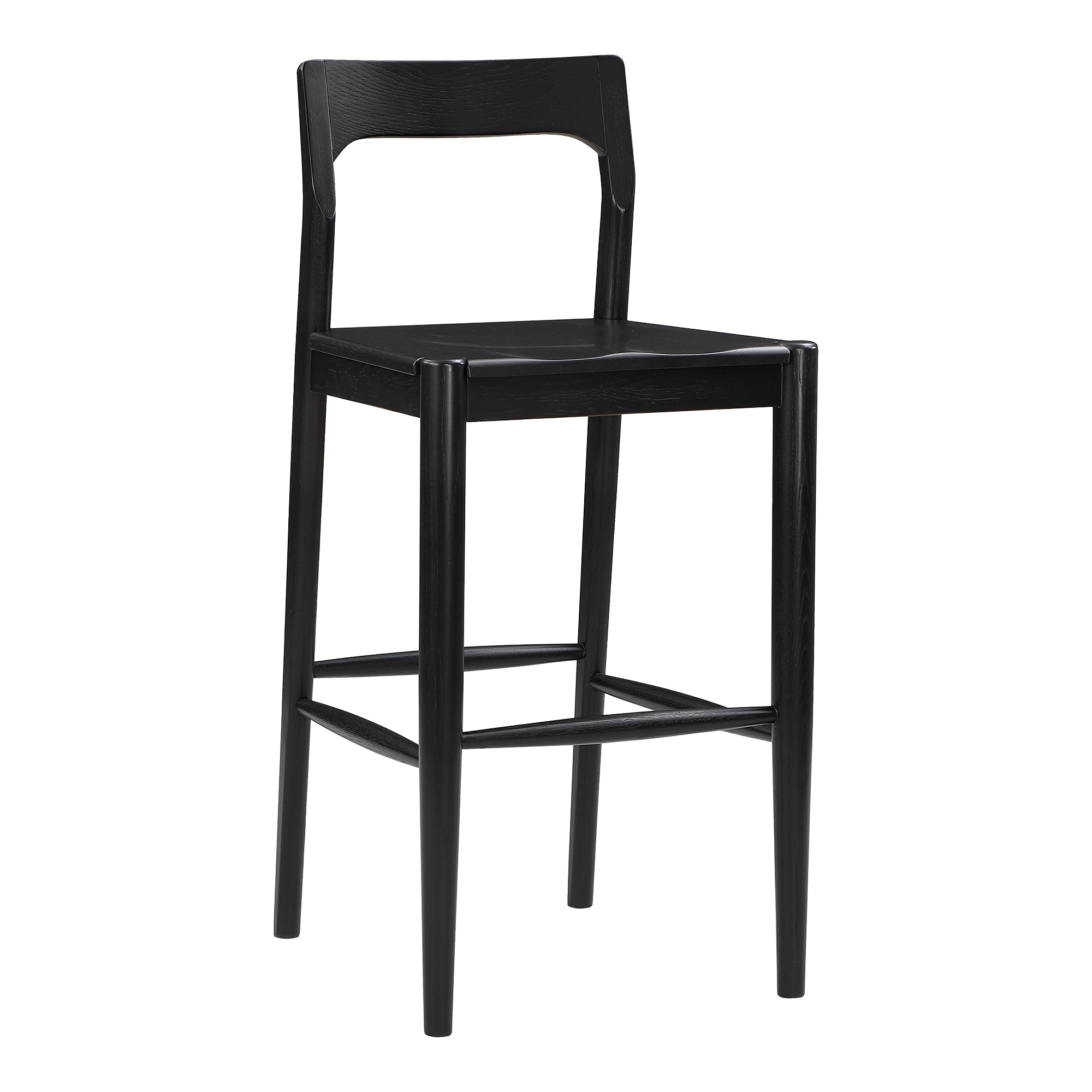 Moes Owing Barstool Black BC-1125-02