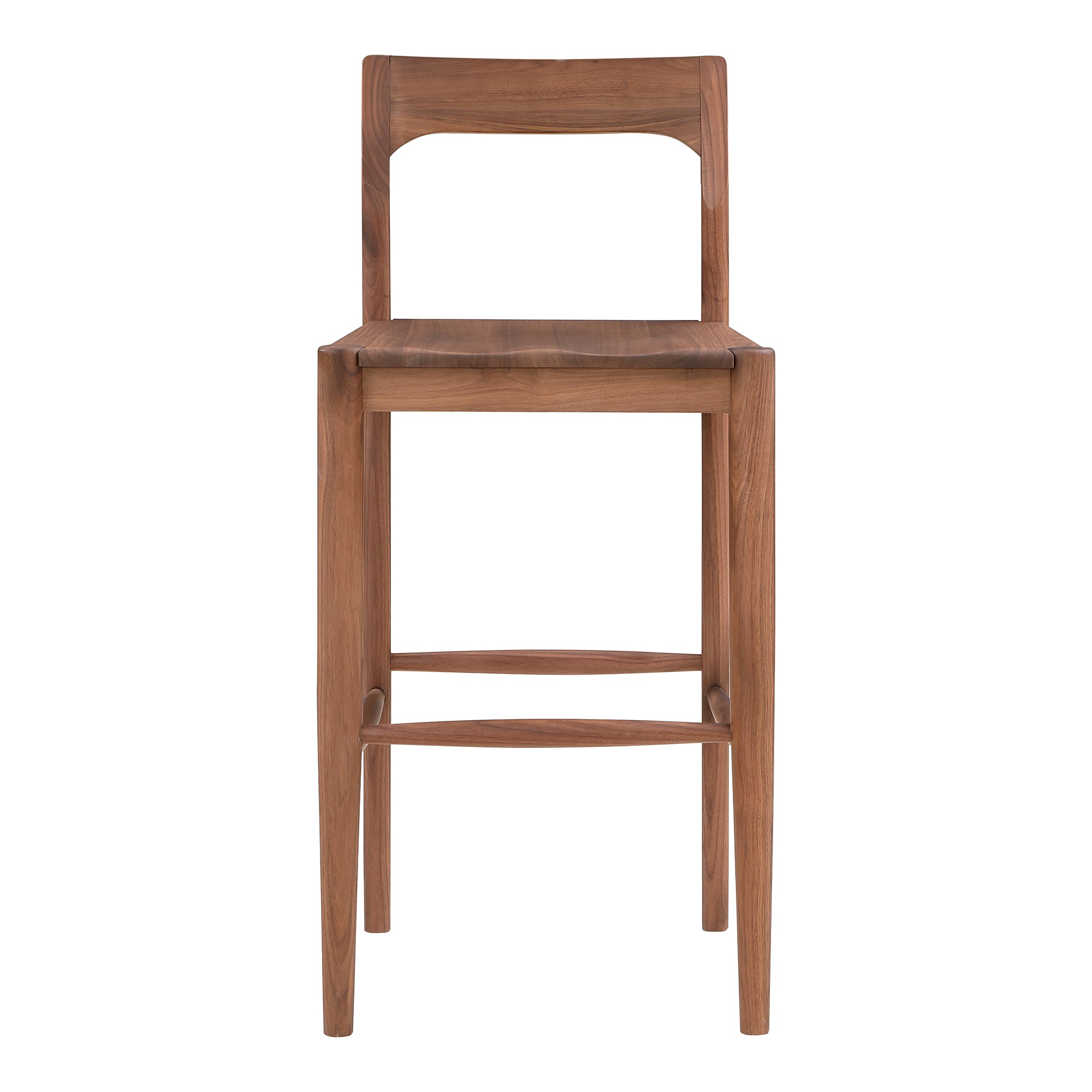 Moes Owing Barstool Walnut Brown BC-1125-03