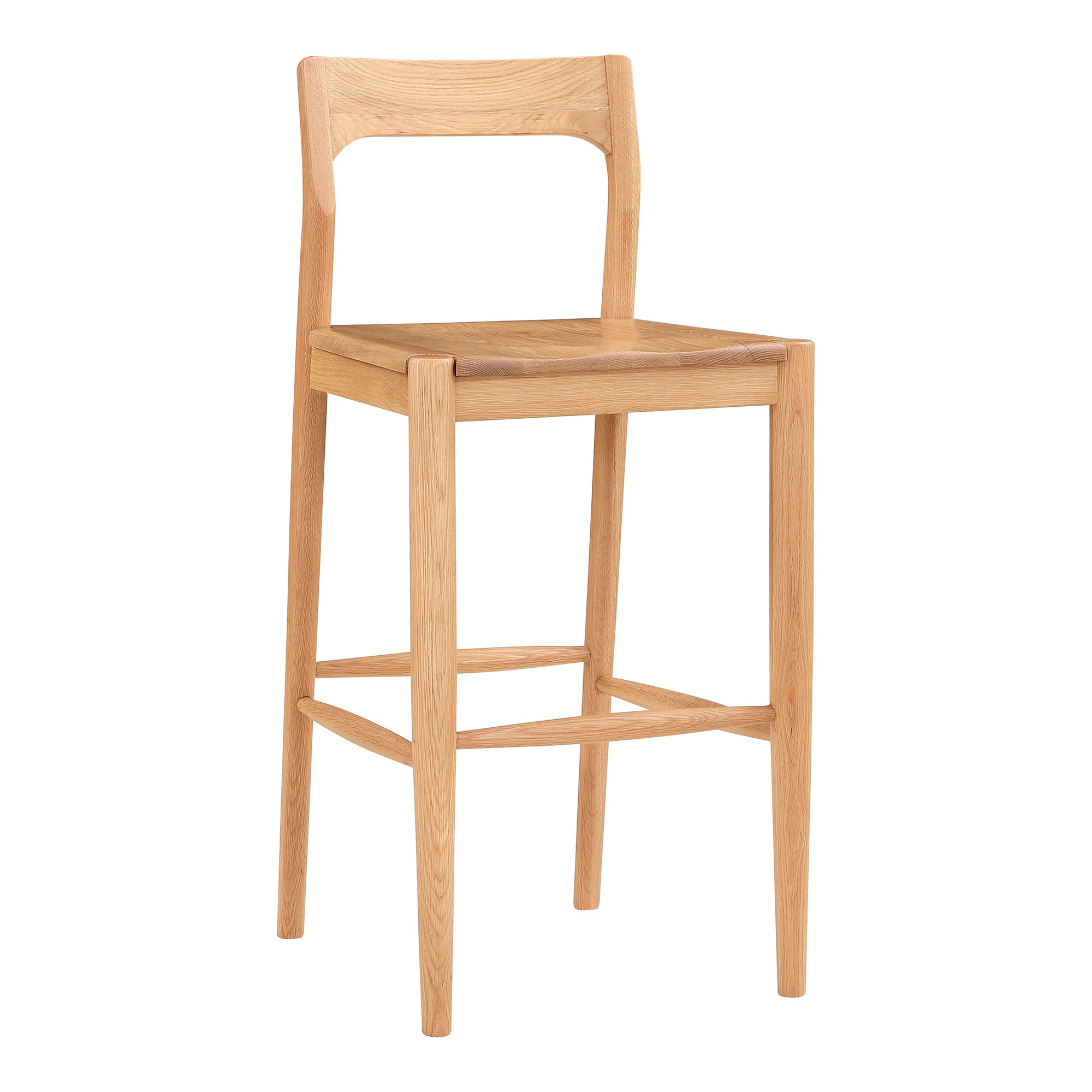 Moes Owing Barstool Natural Oak BC-1125-24