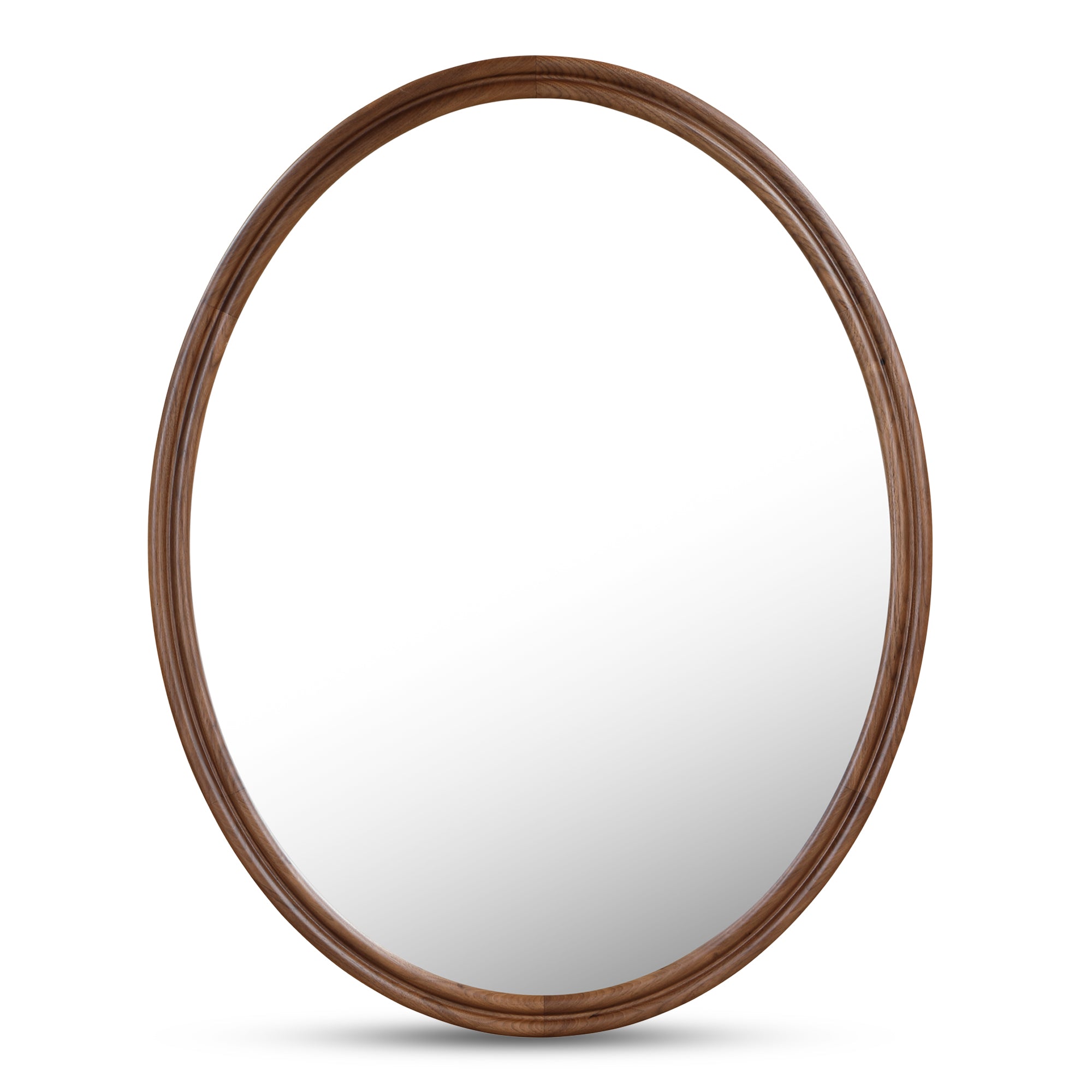 Moes Alcott Oval Mirror Walnut BC-1148-03