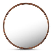 Moes Alcott Small Round Mirror Walnut BC-1149-03