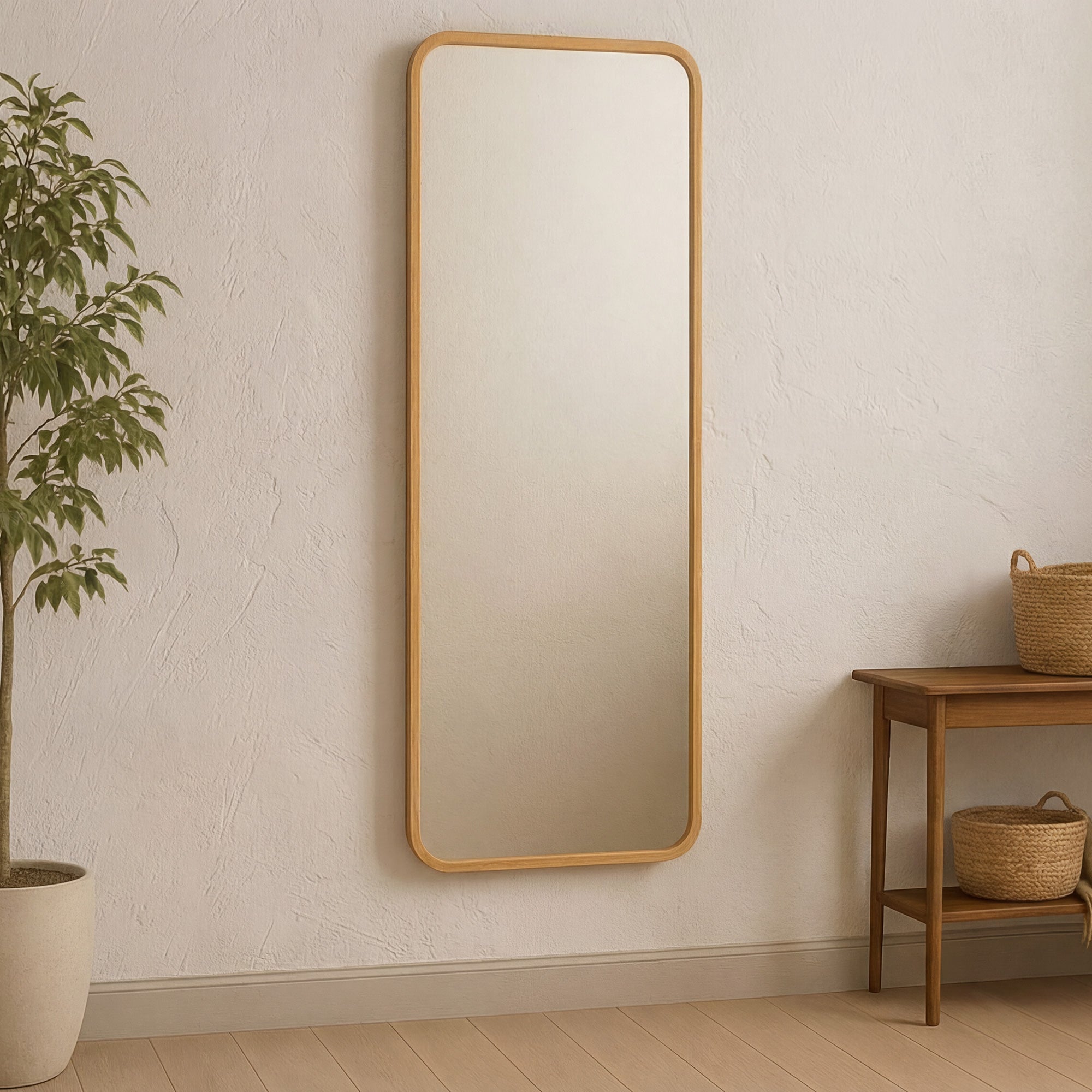 Moes Kai Floor Mirror Oak BC-1151-24