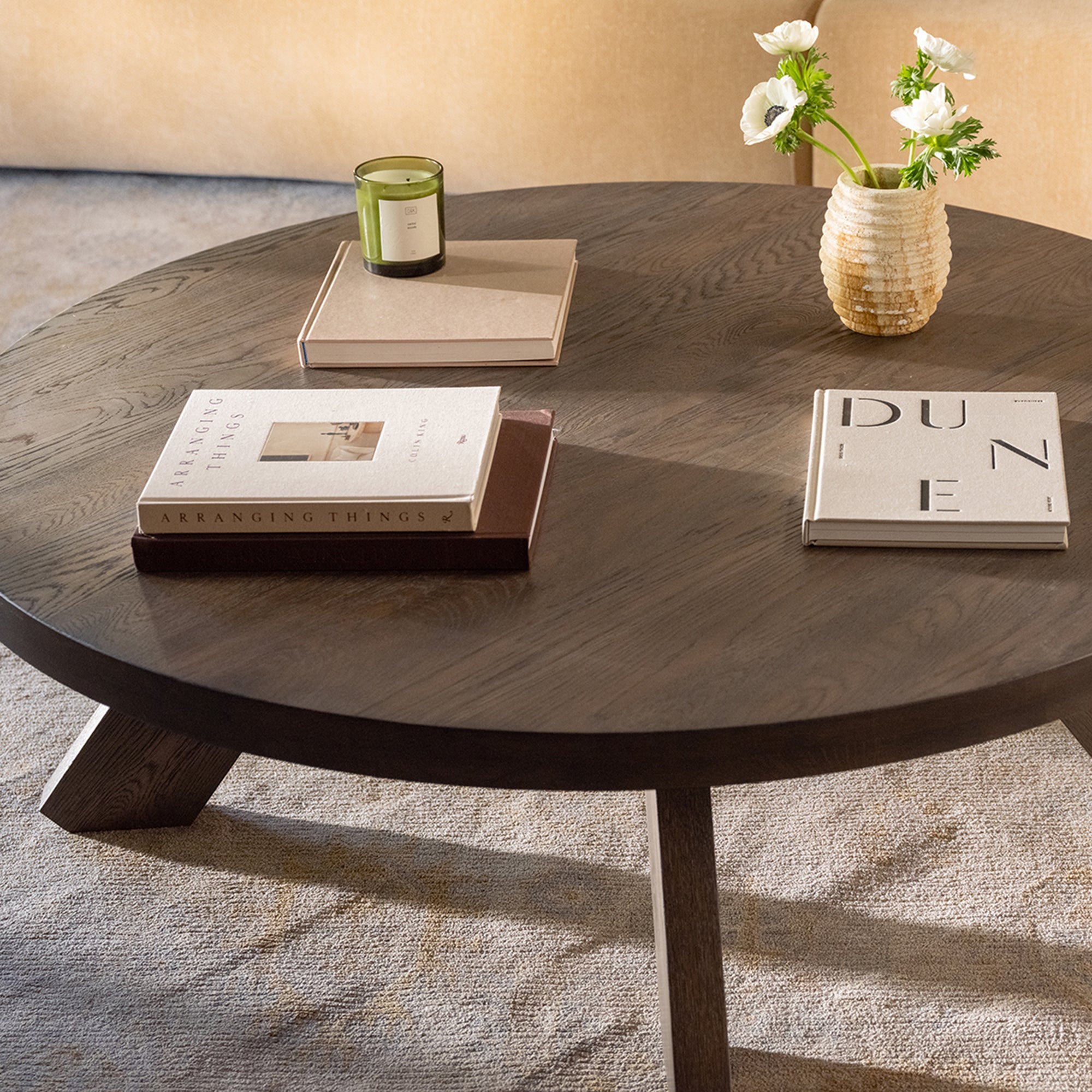 Moes Alden Coffee Table Cool Brown BC-1154-20