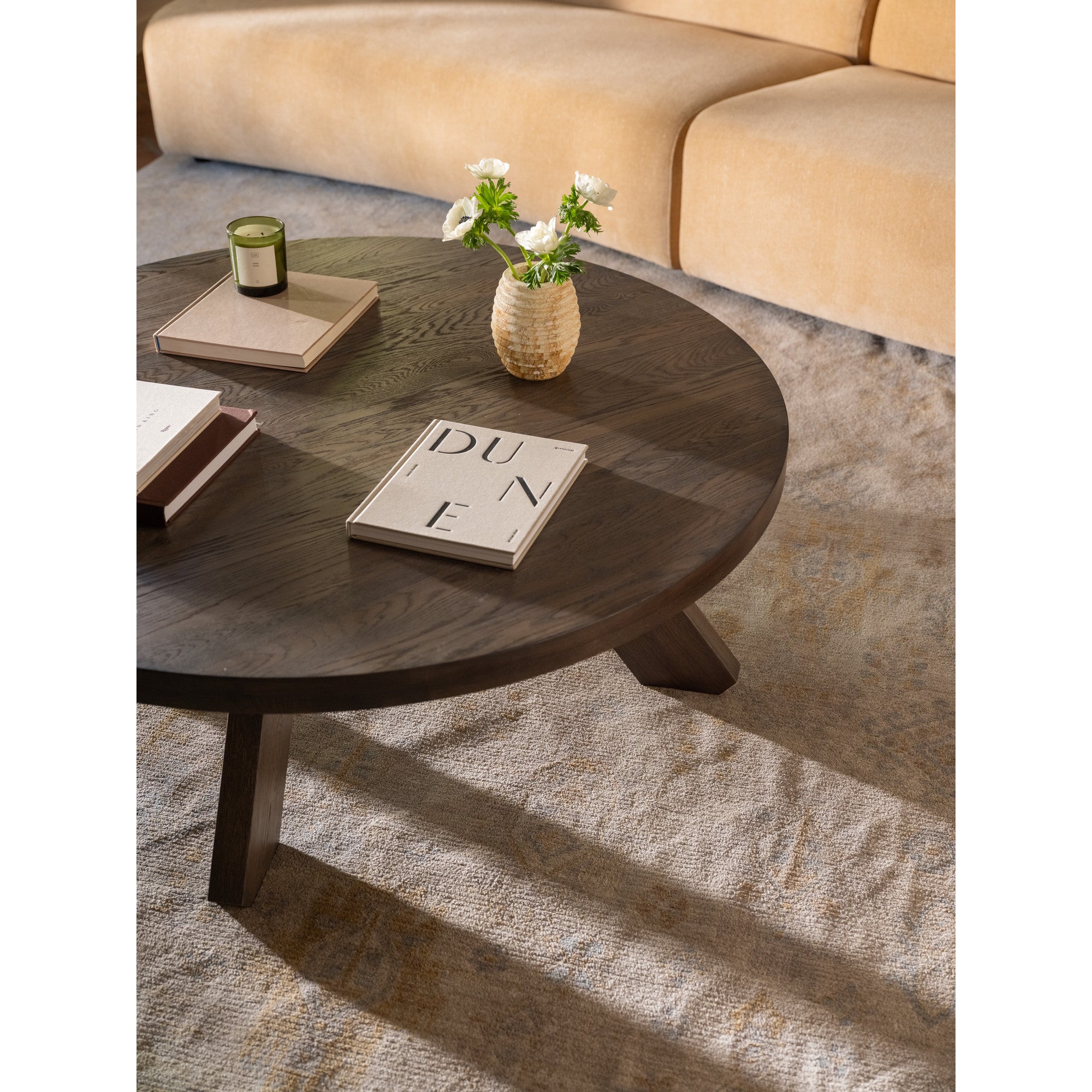 Moes Alden Coffee Table Cool Brown BC-1154-20
