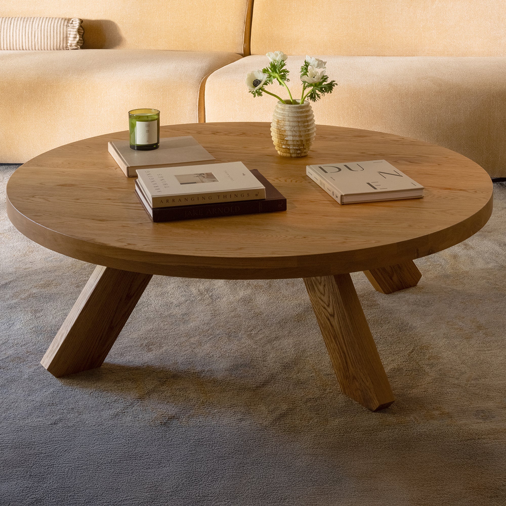 Moes Alden Coffee Table Natural Oak BC-1154-24