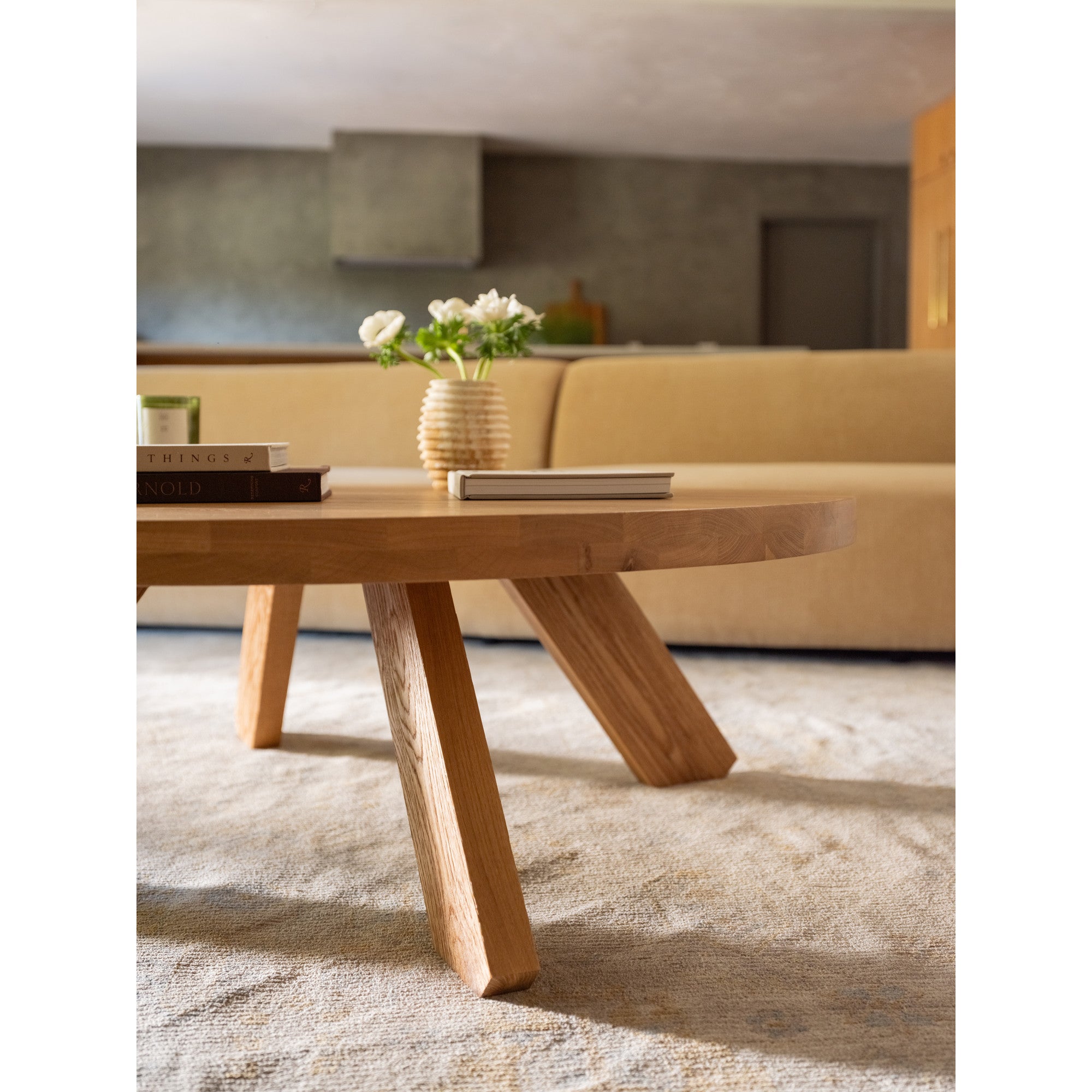 Moes Alden Coffee Table Natural Oak BC-1154-24