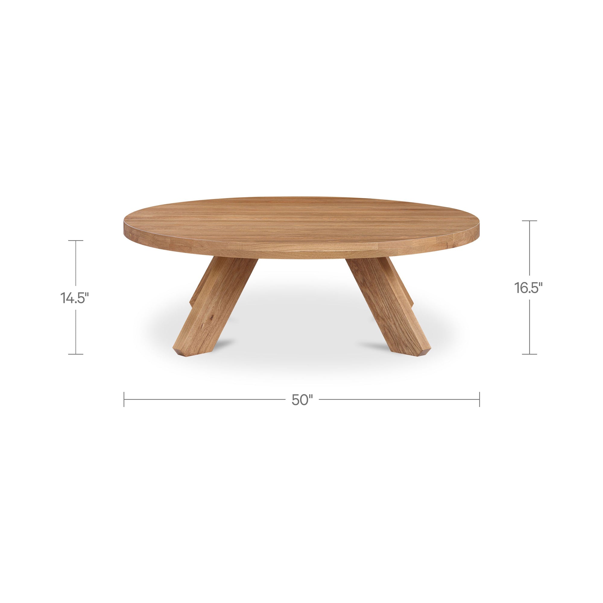 Moes Alden Coffee Table Natural Oak BC-1154-24