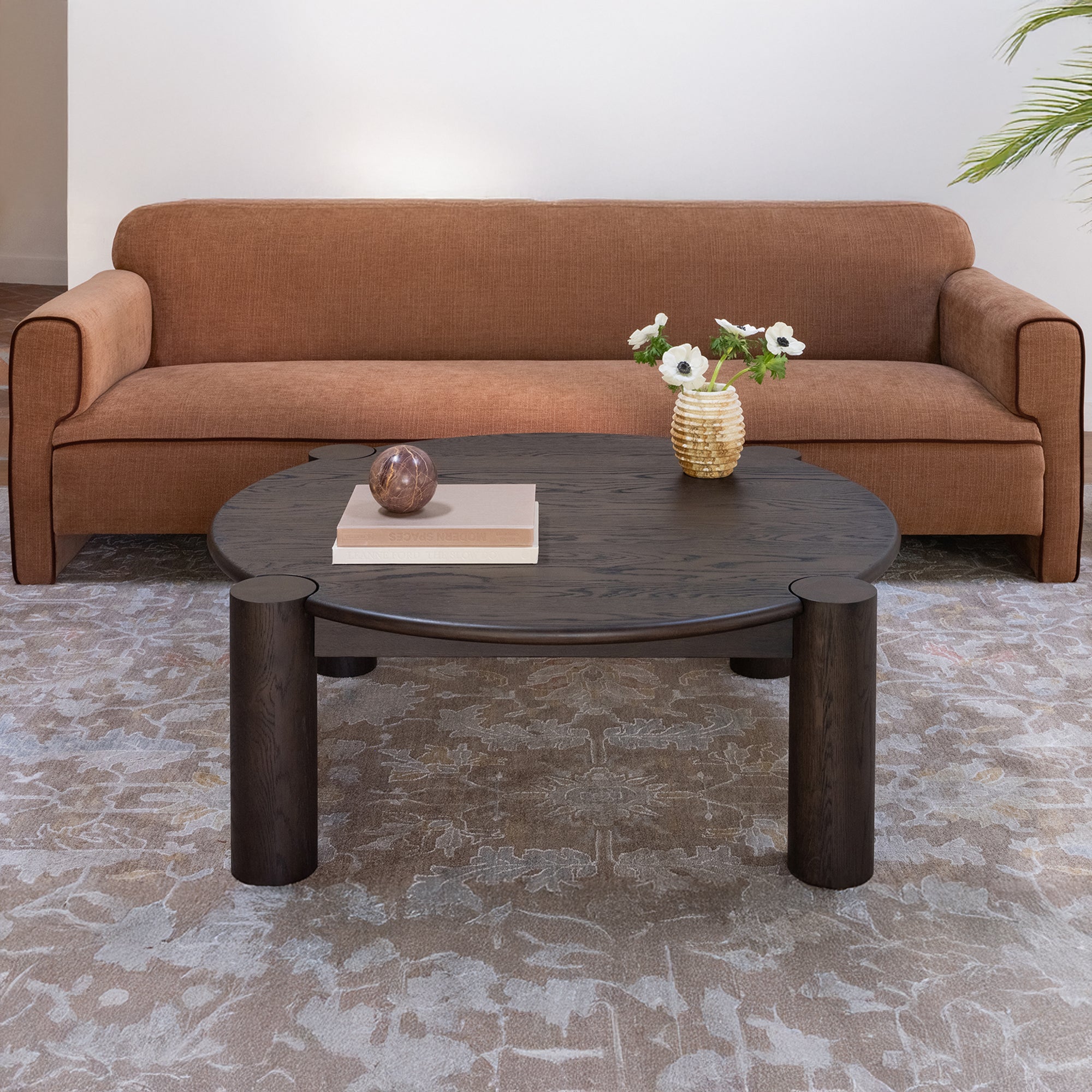 Moes Jack Coffee Table Brushed Dark Brown BC-1155-20
